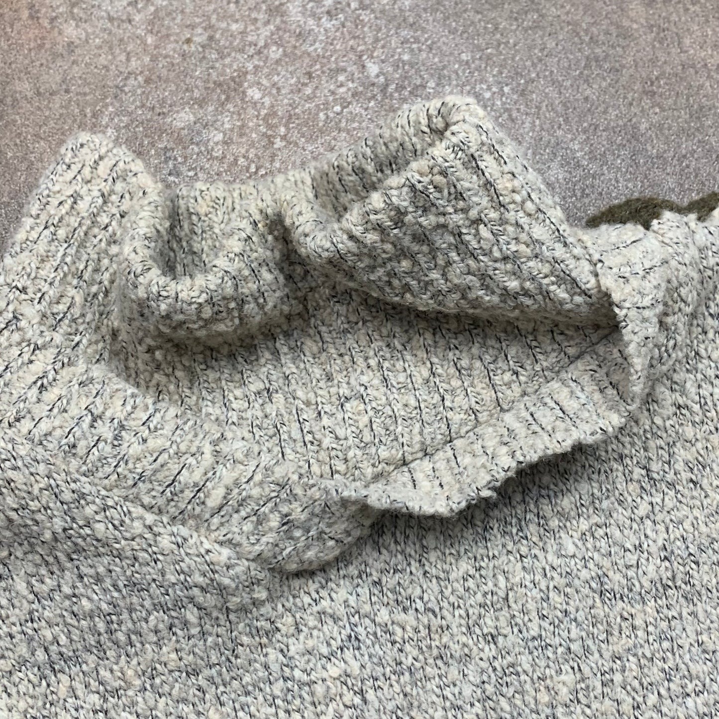Oxbow 90s chunky knit graphic jumper