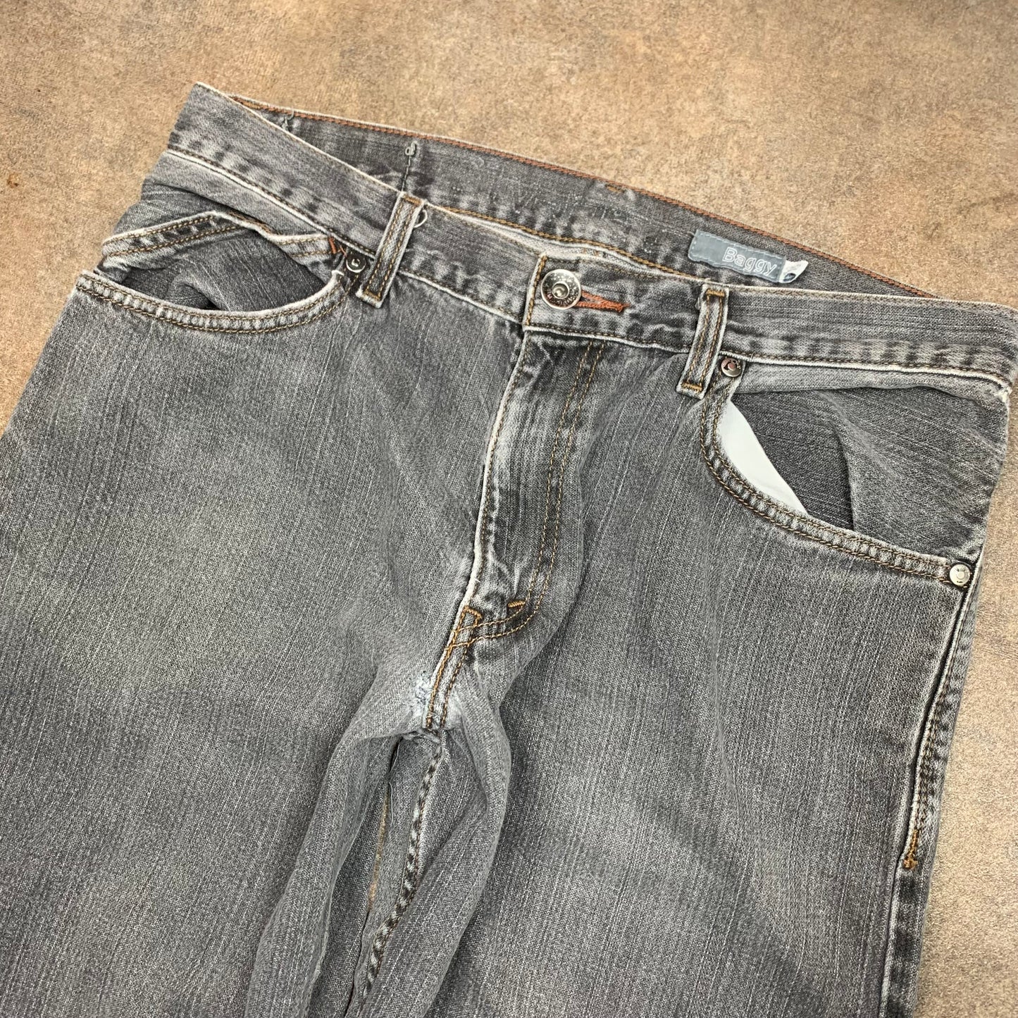 Levi's Silvertab 00s grey baggy jeans