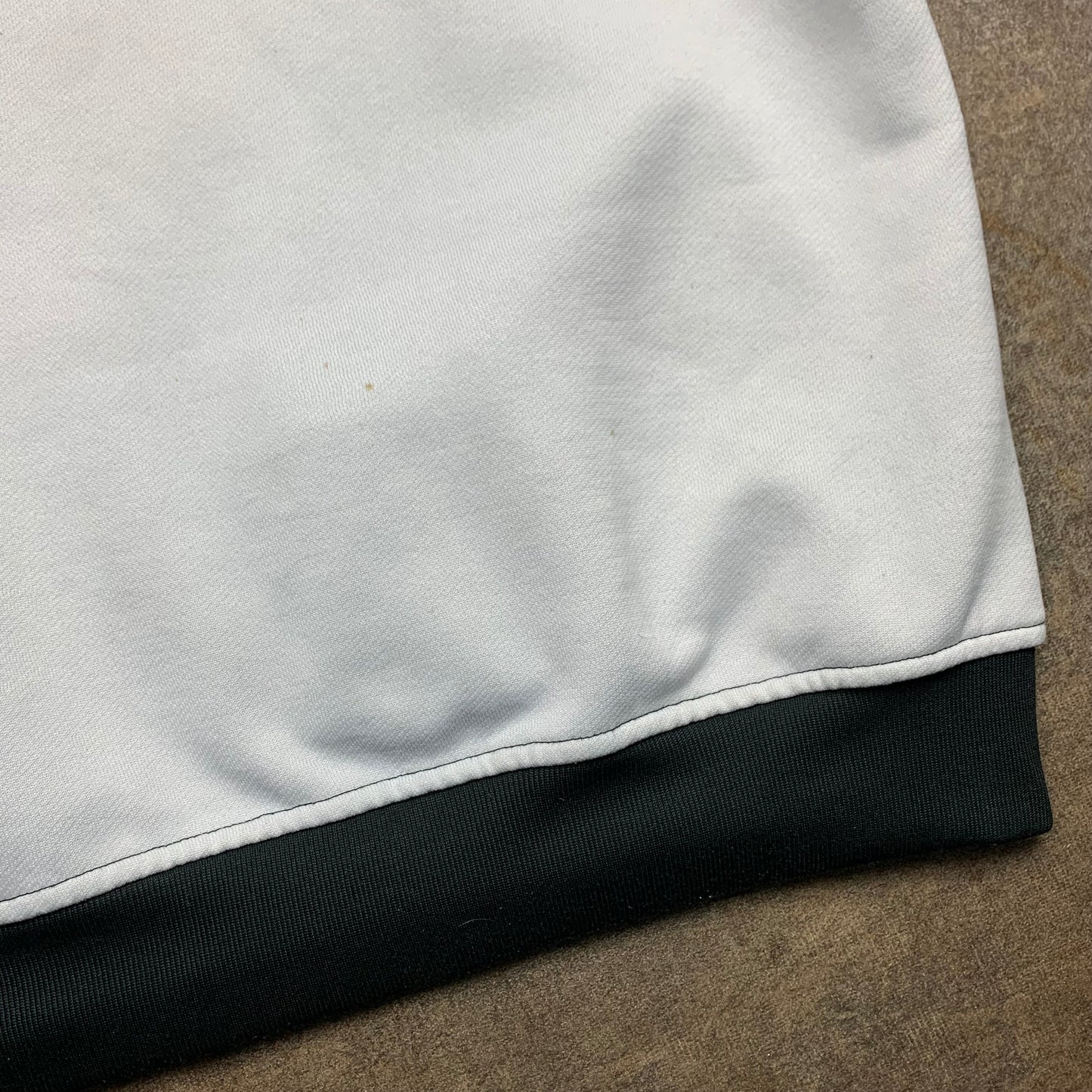 Rip Curl 00s black white graphic hoodie