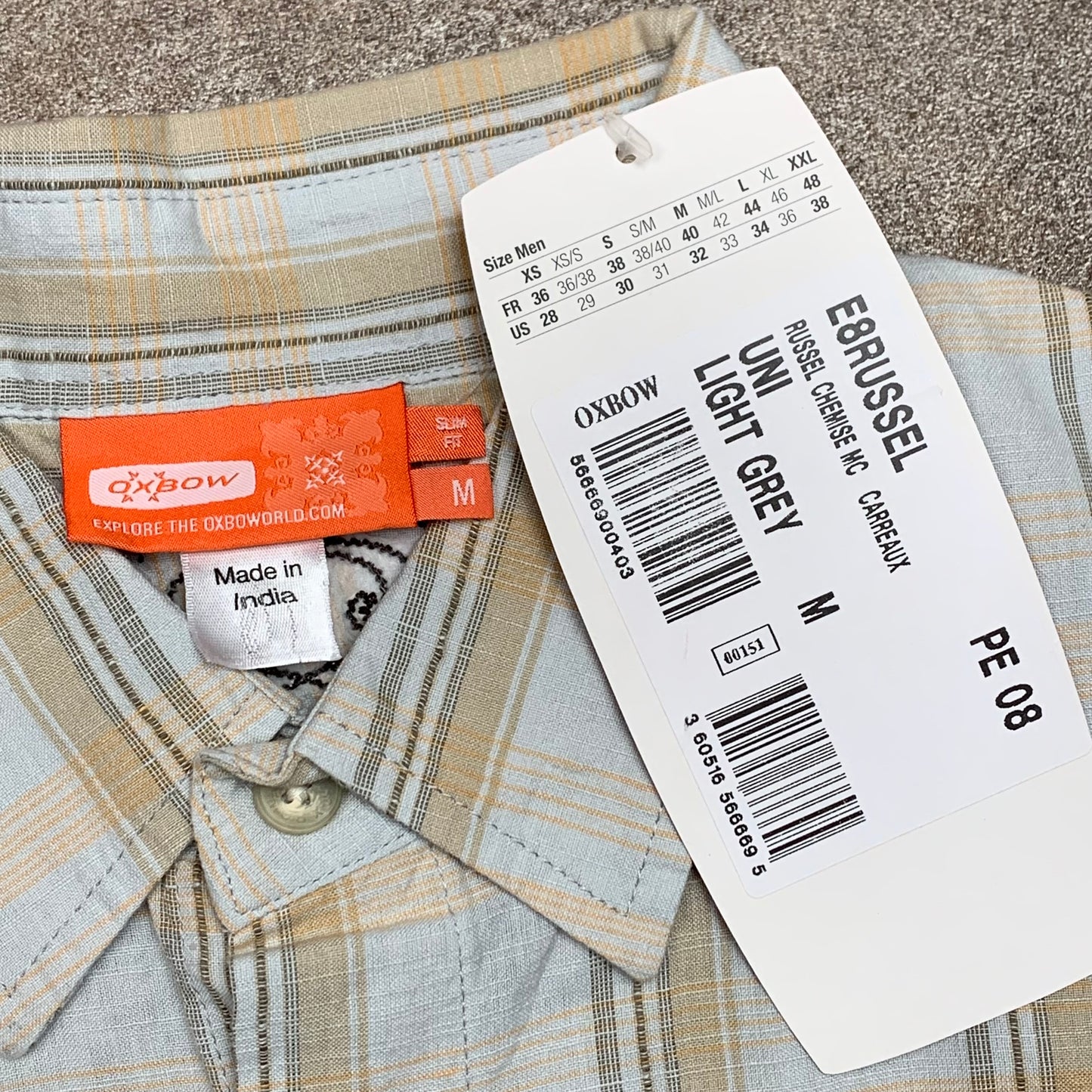 Oxbow 00s deadstock graphic button shirt