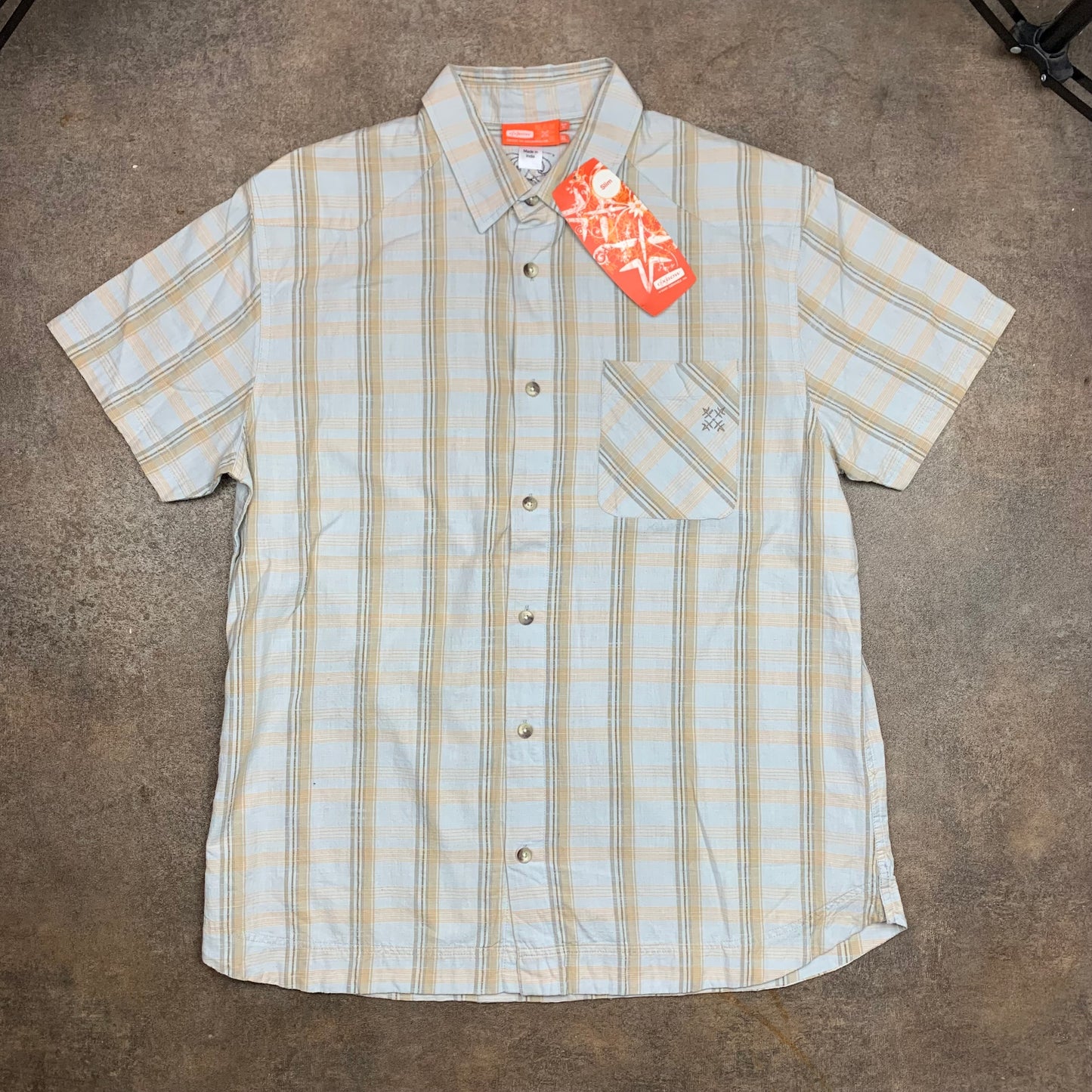 Oxbow 00s deadstock graphic button shirt