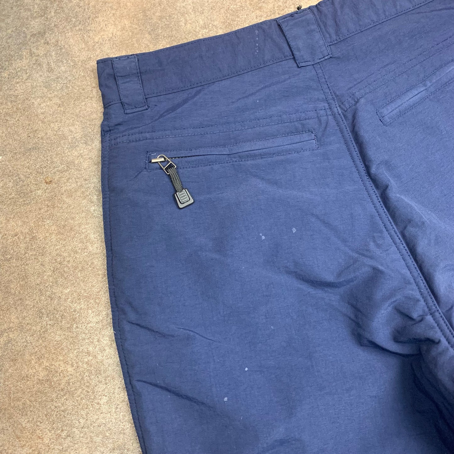Ocean Pacific 90s navy baggy salopettes