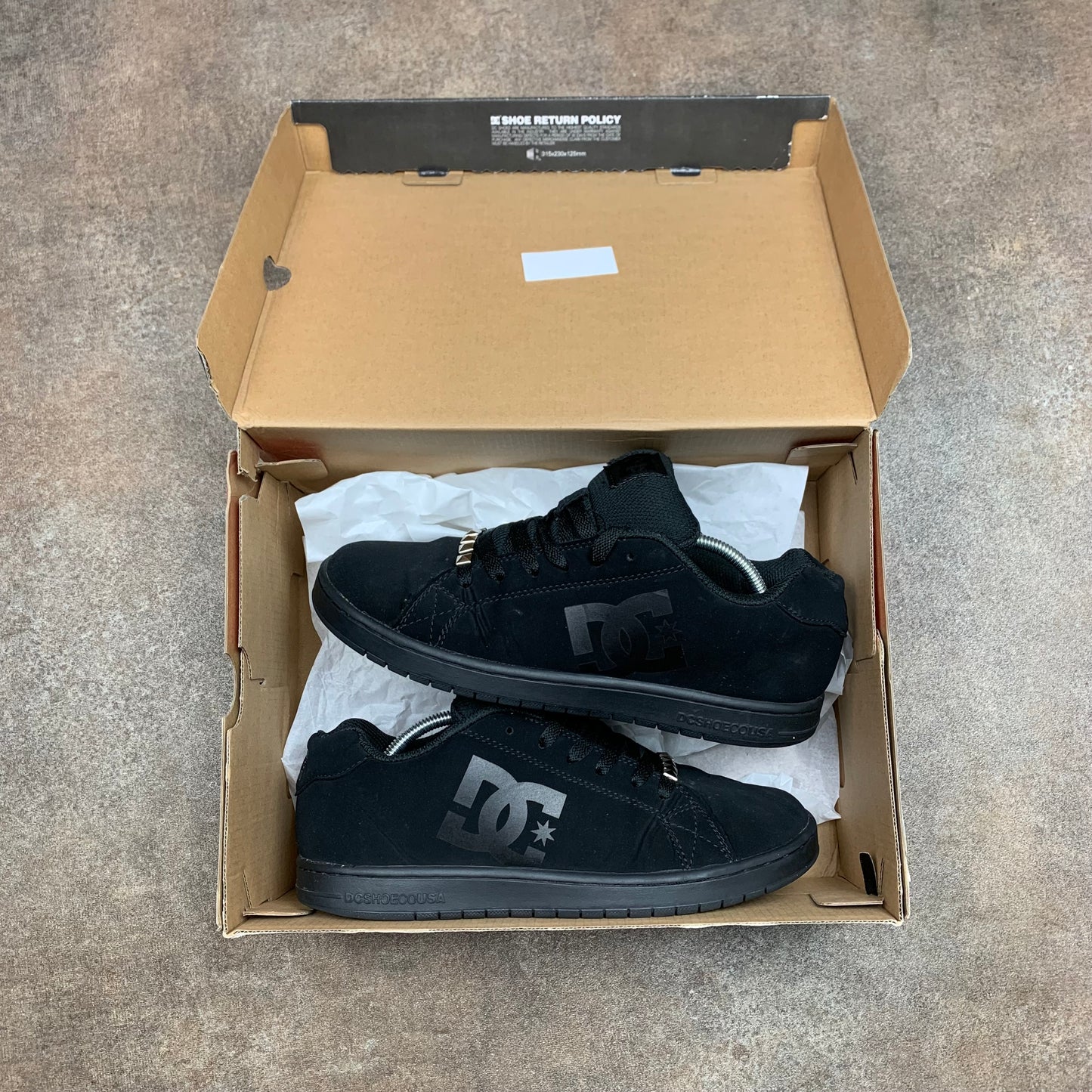 DC Shoes studded grunge trainers