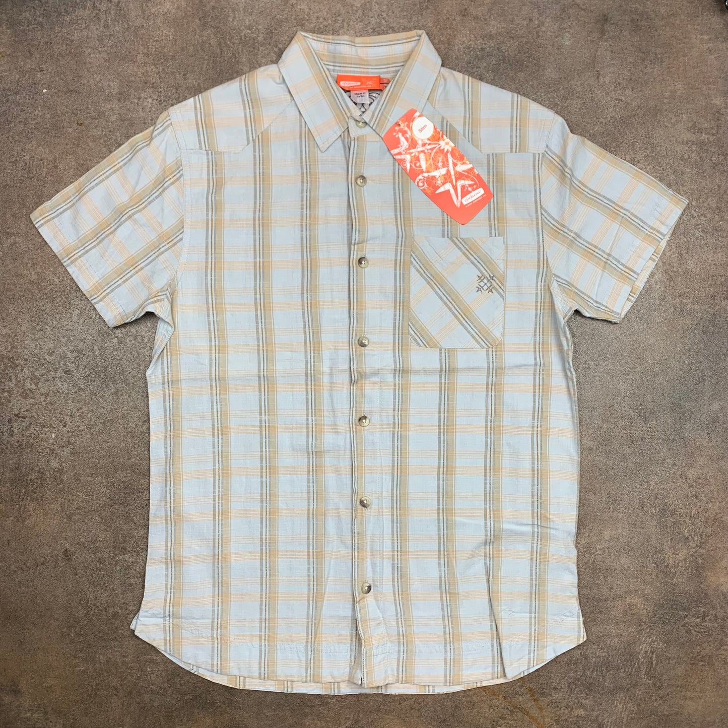 Oxbow 00s deadstock graphic button shirt