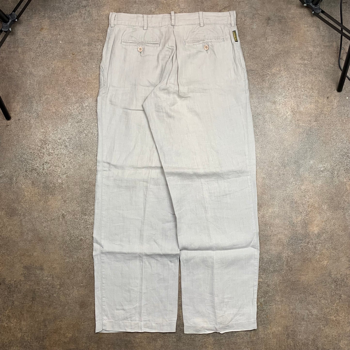 Armani Jeans 00s baggy linen jeans