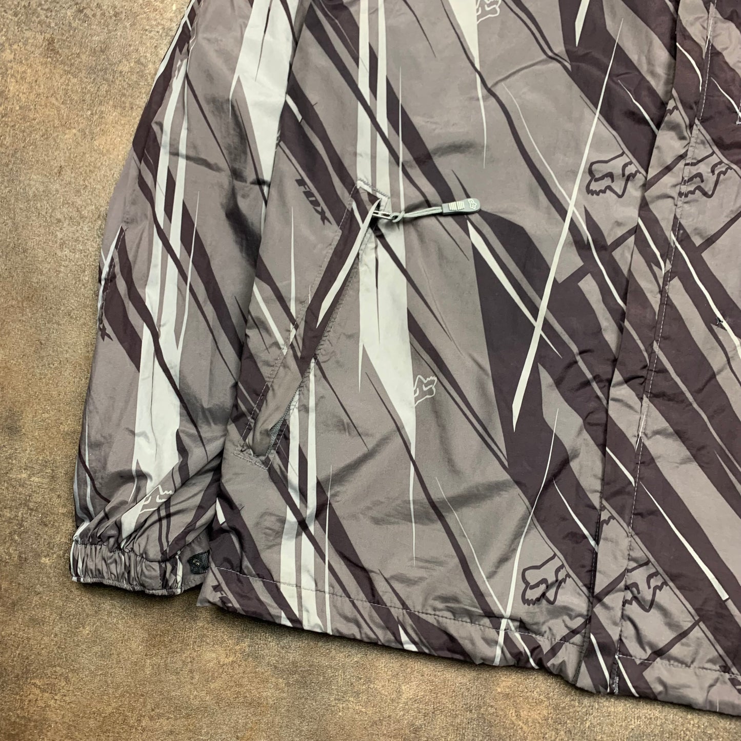Fox Racing 00s graphic lined jacket