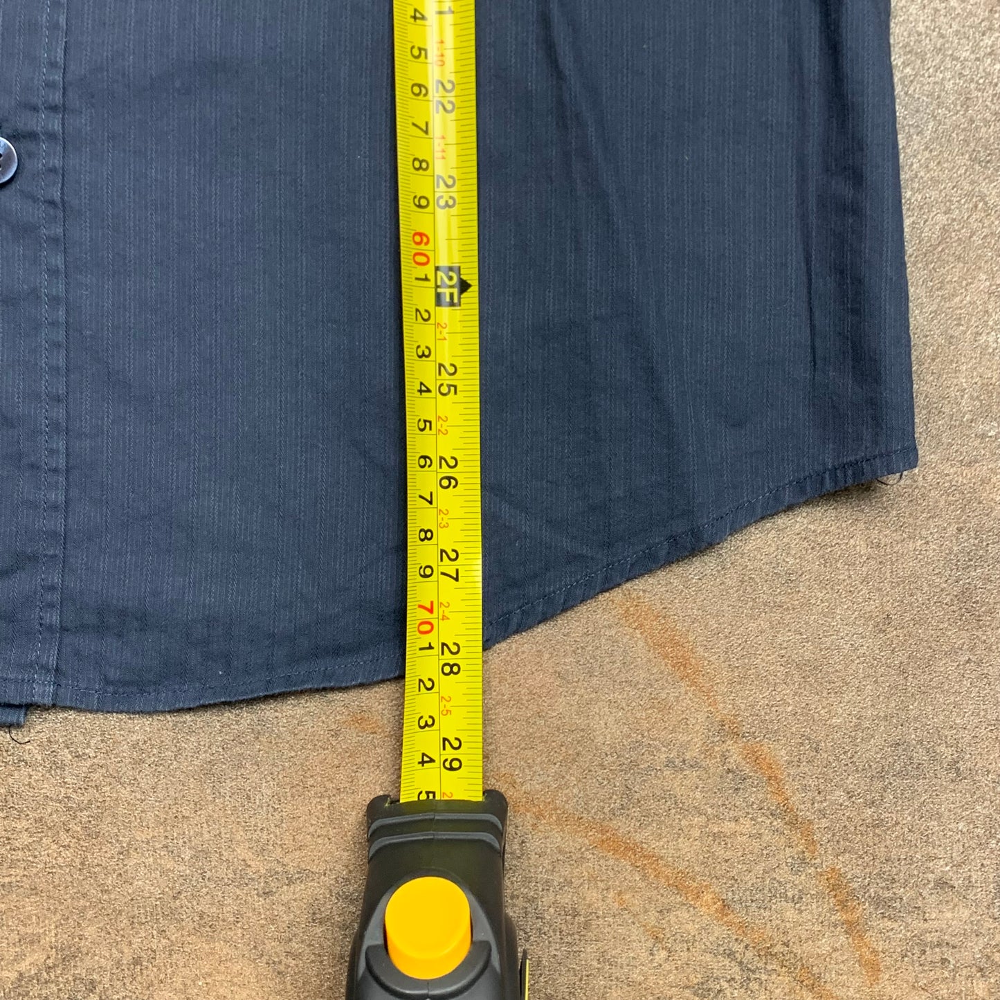 Armani Jeans 00s navy formal shirt