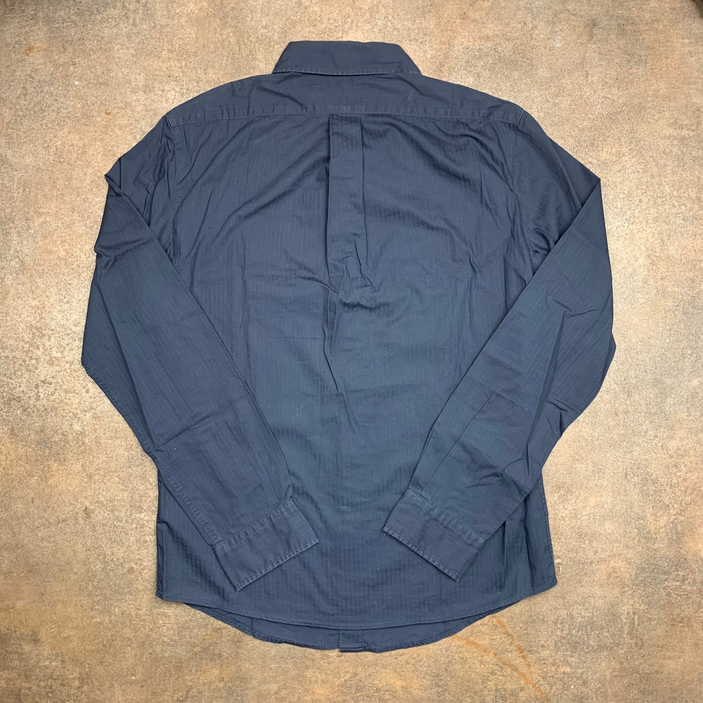 Armani Jeans 00s navy formal shirt