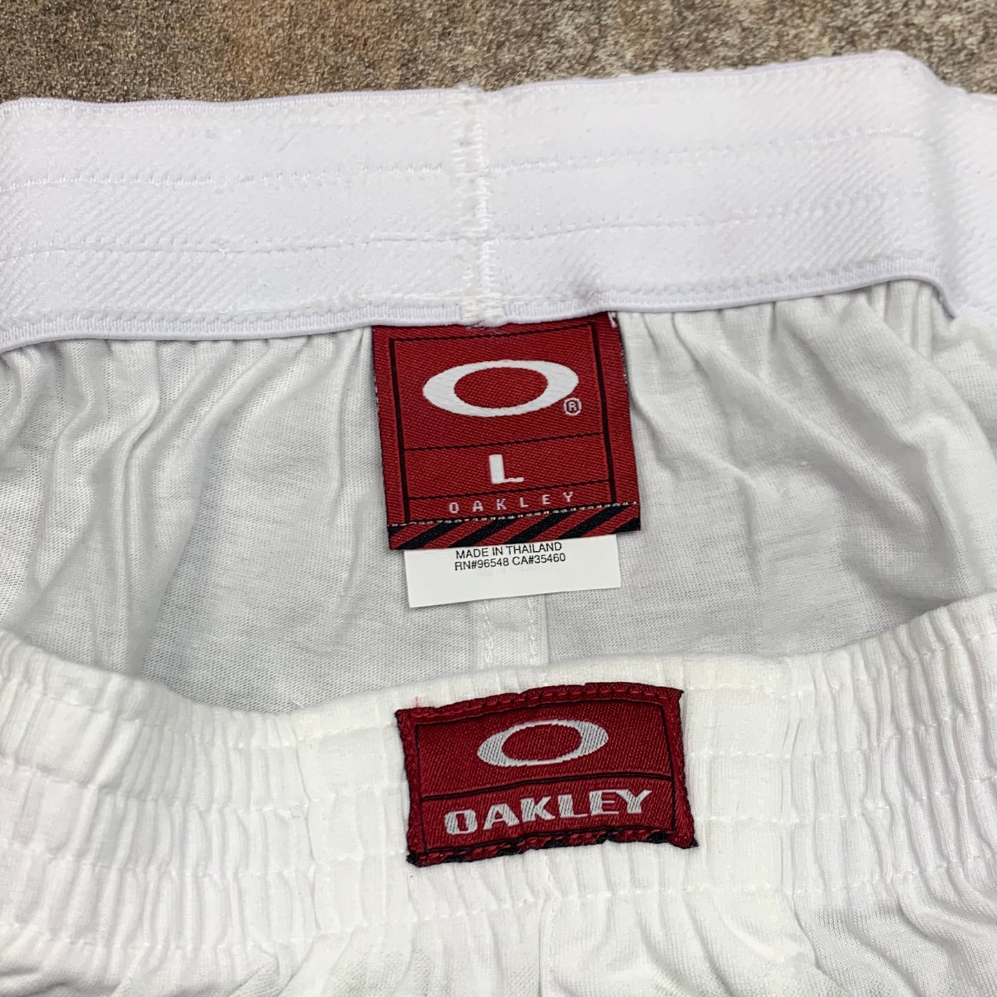 Oakley Software 00s deadstock white boxer pants