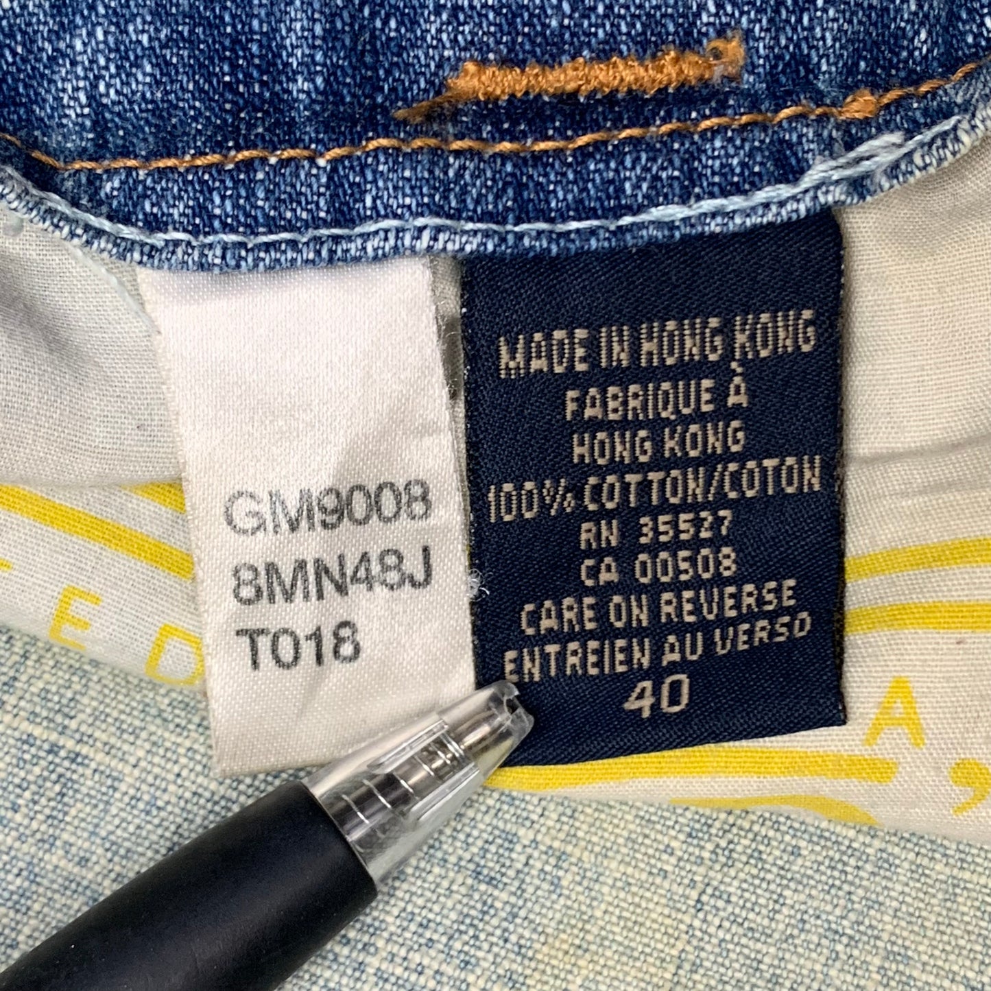 Marithé et François Girbaud 00s blue baggy jorts