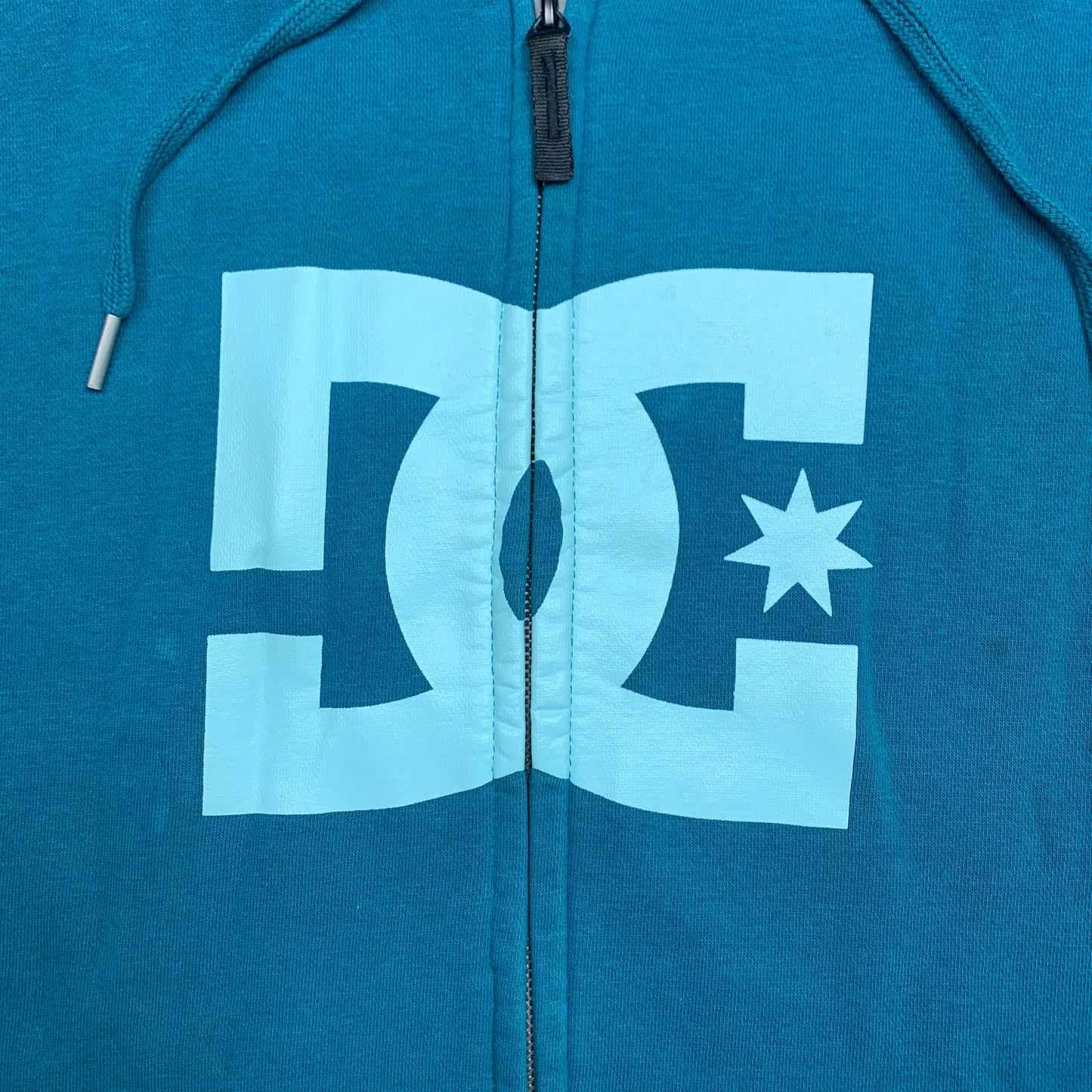 DC Shoes 00s graphic zip hoodie