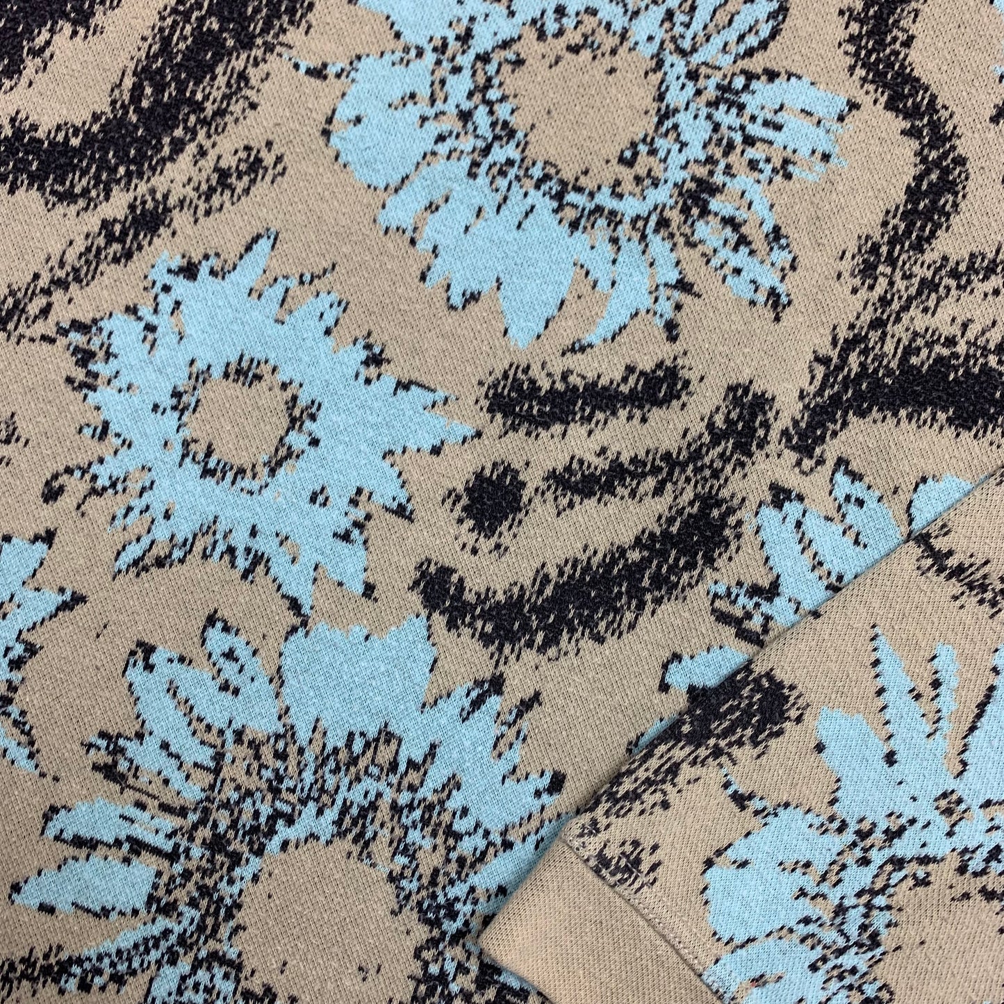 Oxbow 90s floral graphic boxy jumper