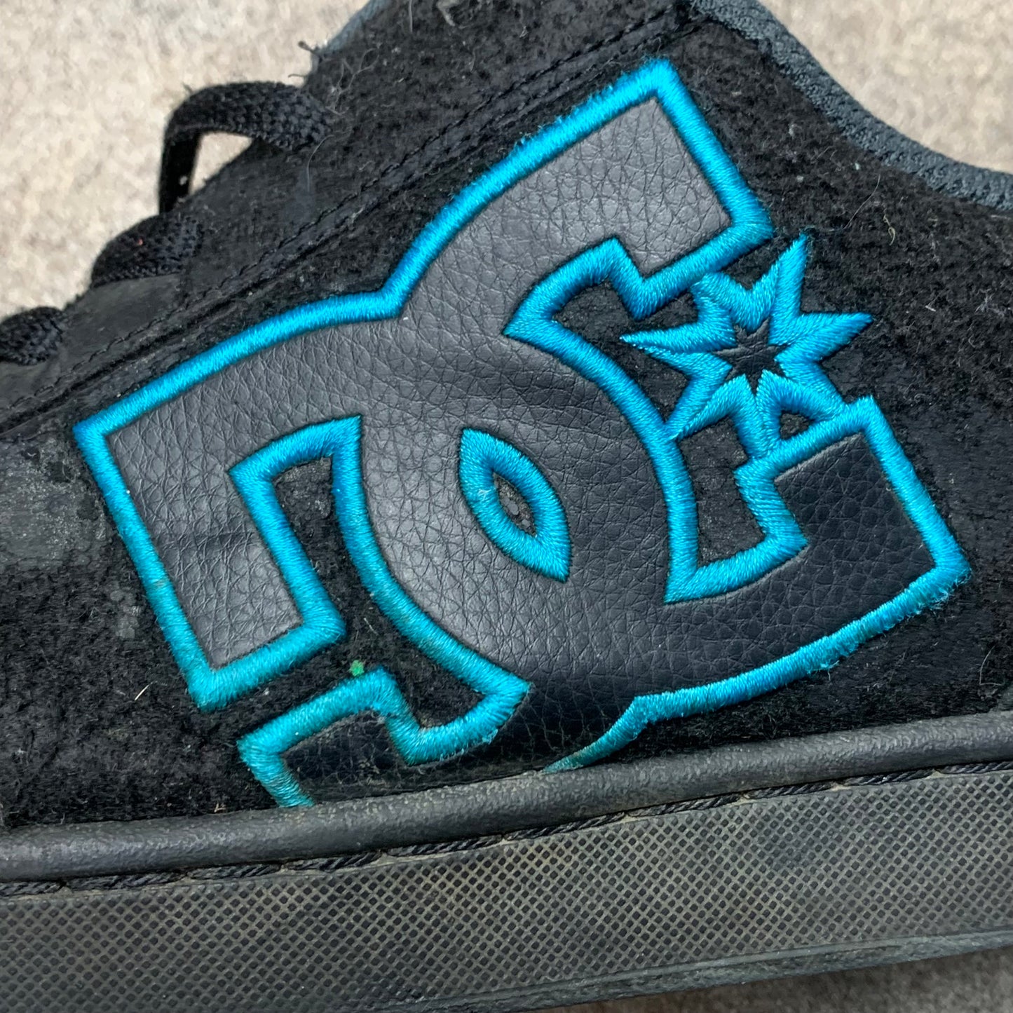 DC Shoes 00s studded grunge trainers