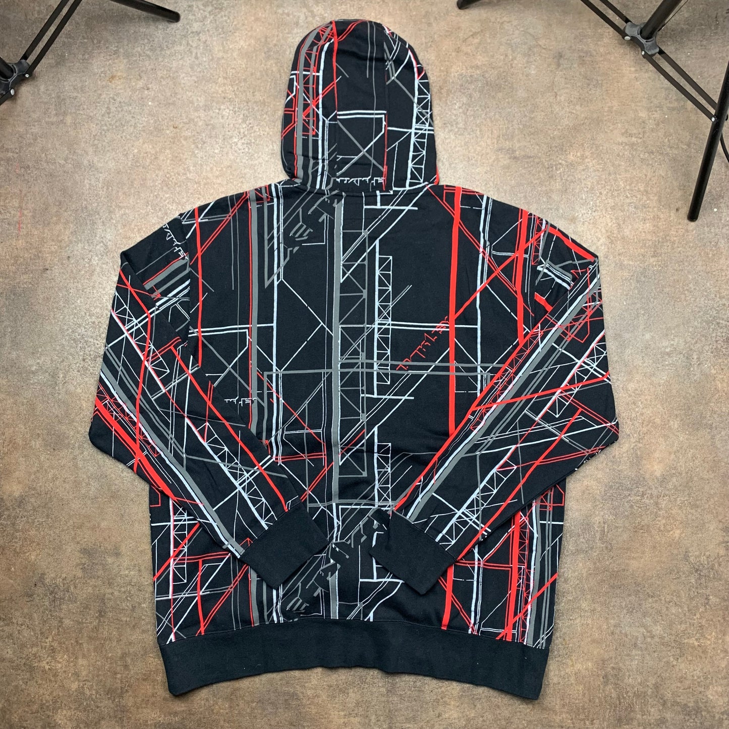 Oakley 00s deadstock graphic zip hoodie