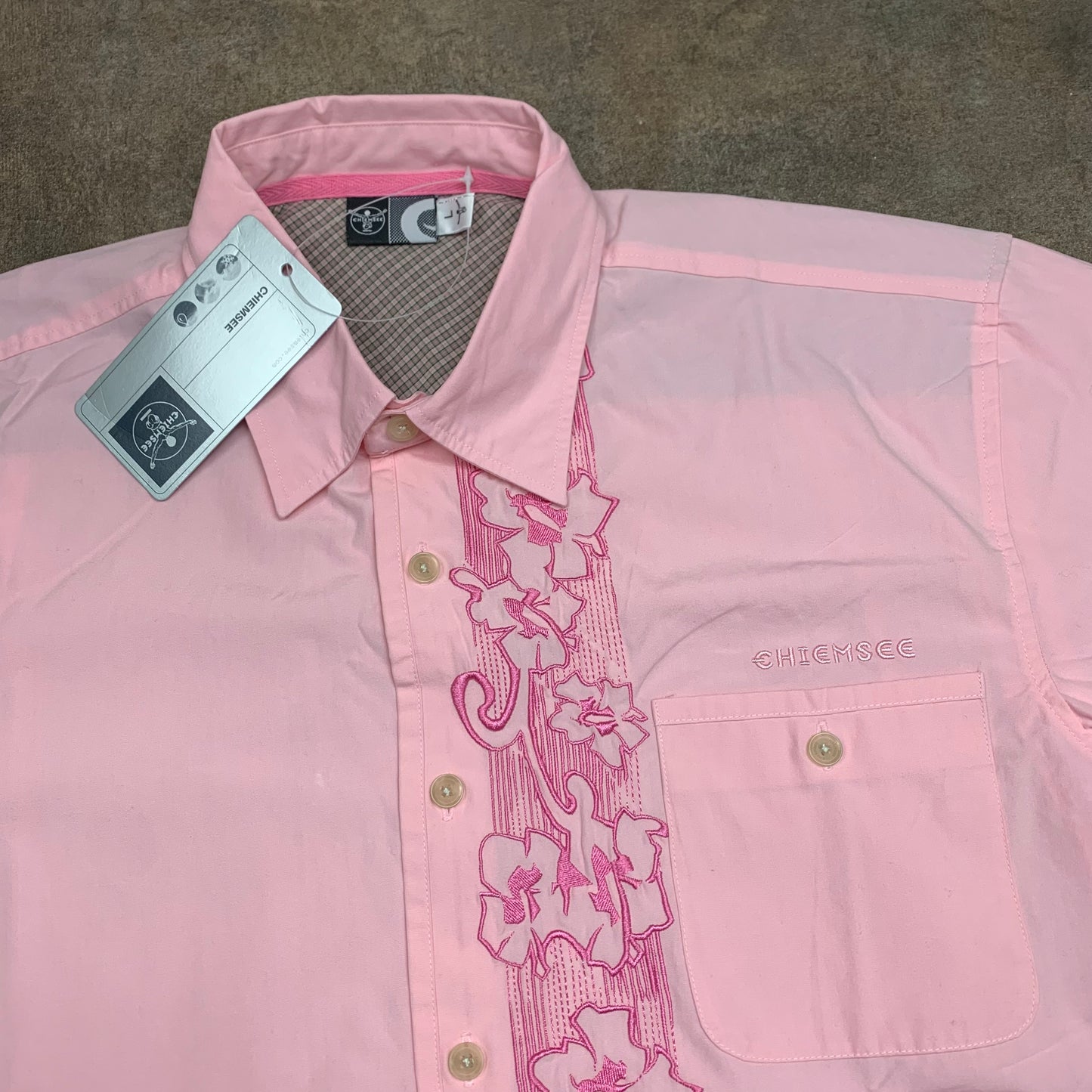 Chiemsee 00s graphic embroidered shirt