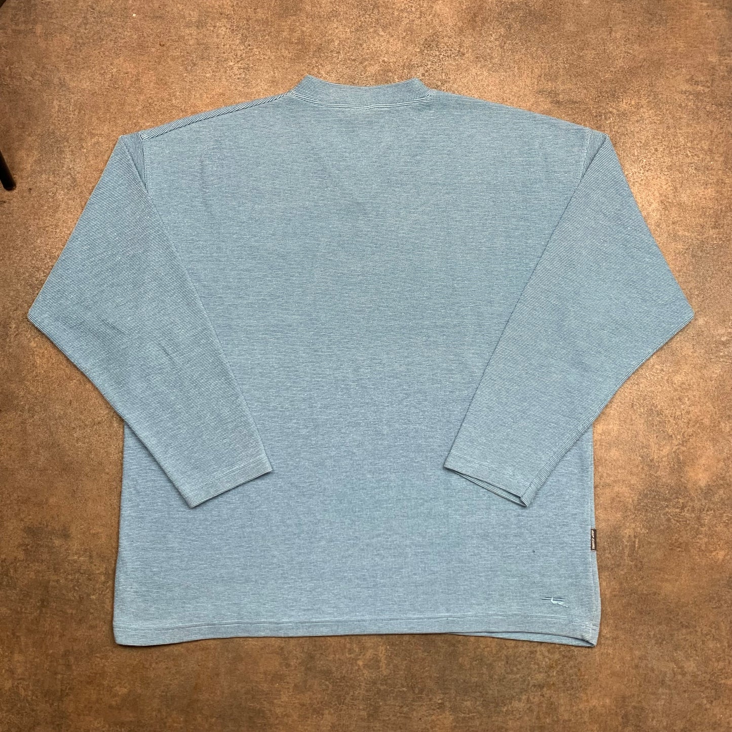 Rip Curl 90s blue thermal sweatshirt