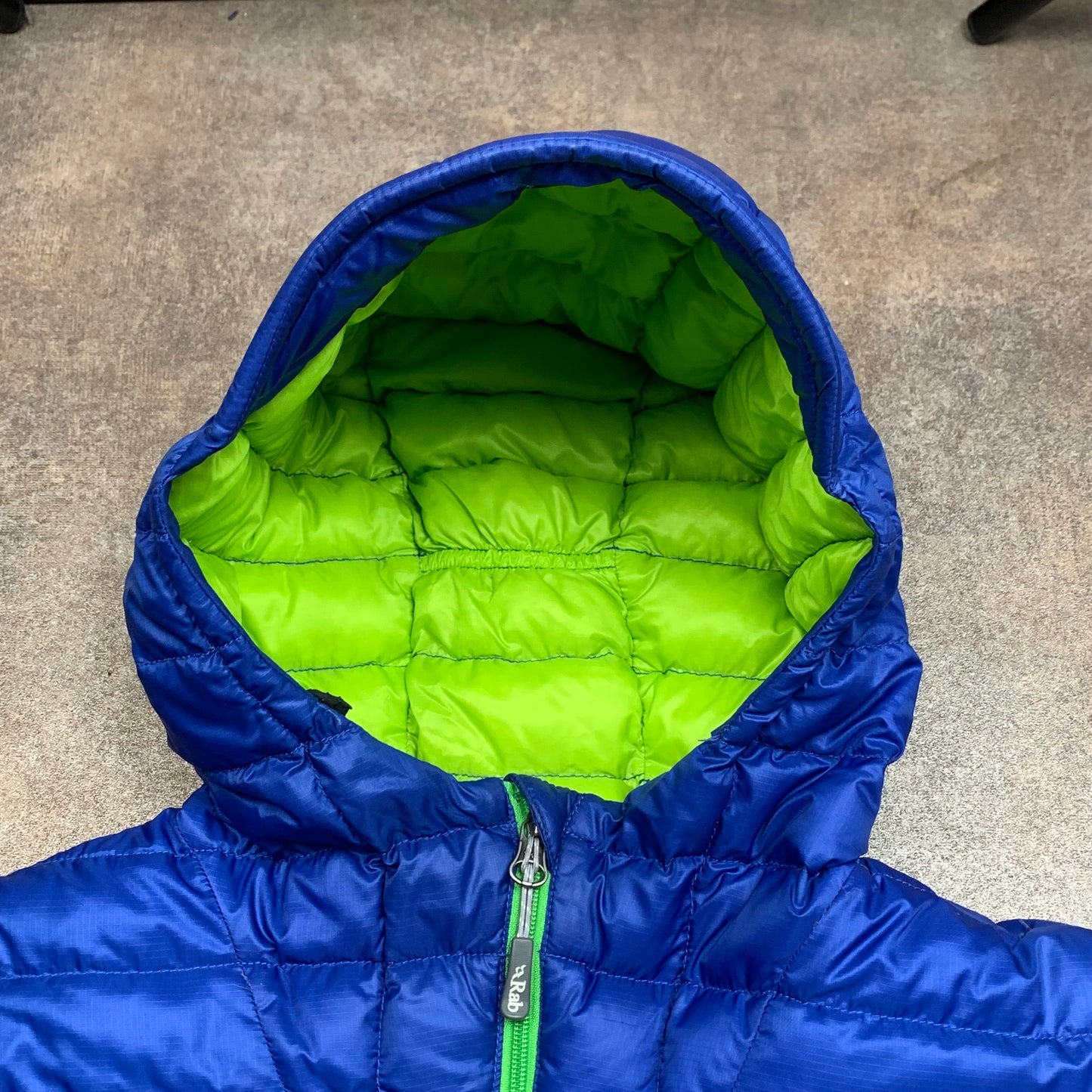 Rab Pertex Microlight navy blue puffer jacket