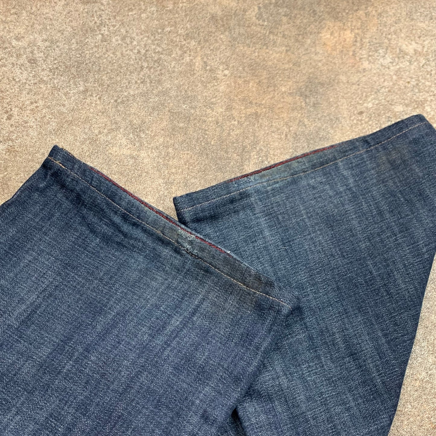 Billabong 00s baggy navy denim jeans