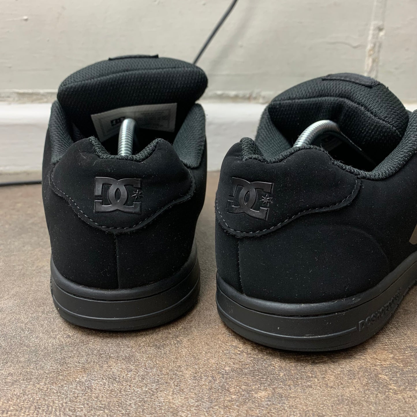 DC Shoes studded grunge trainers