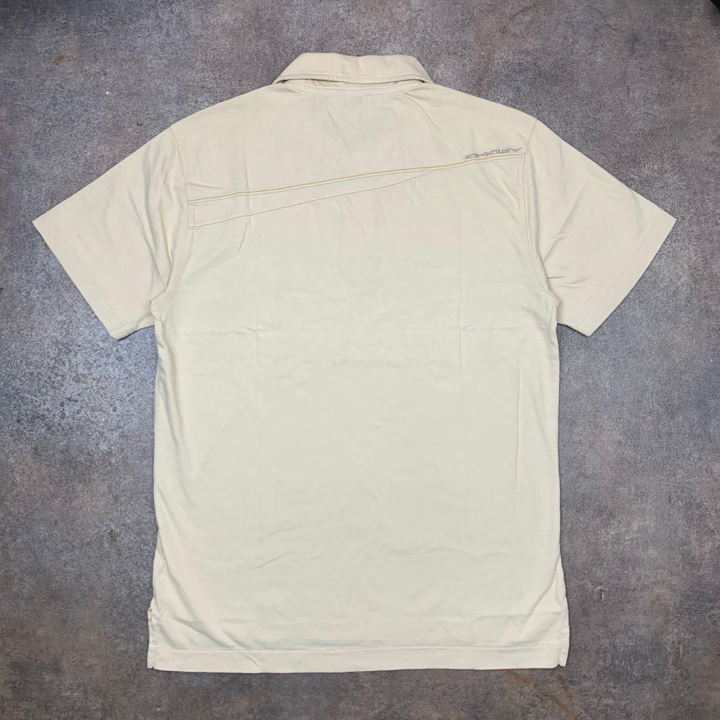 Oakley 00s deadstock graphic polo shirt