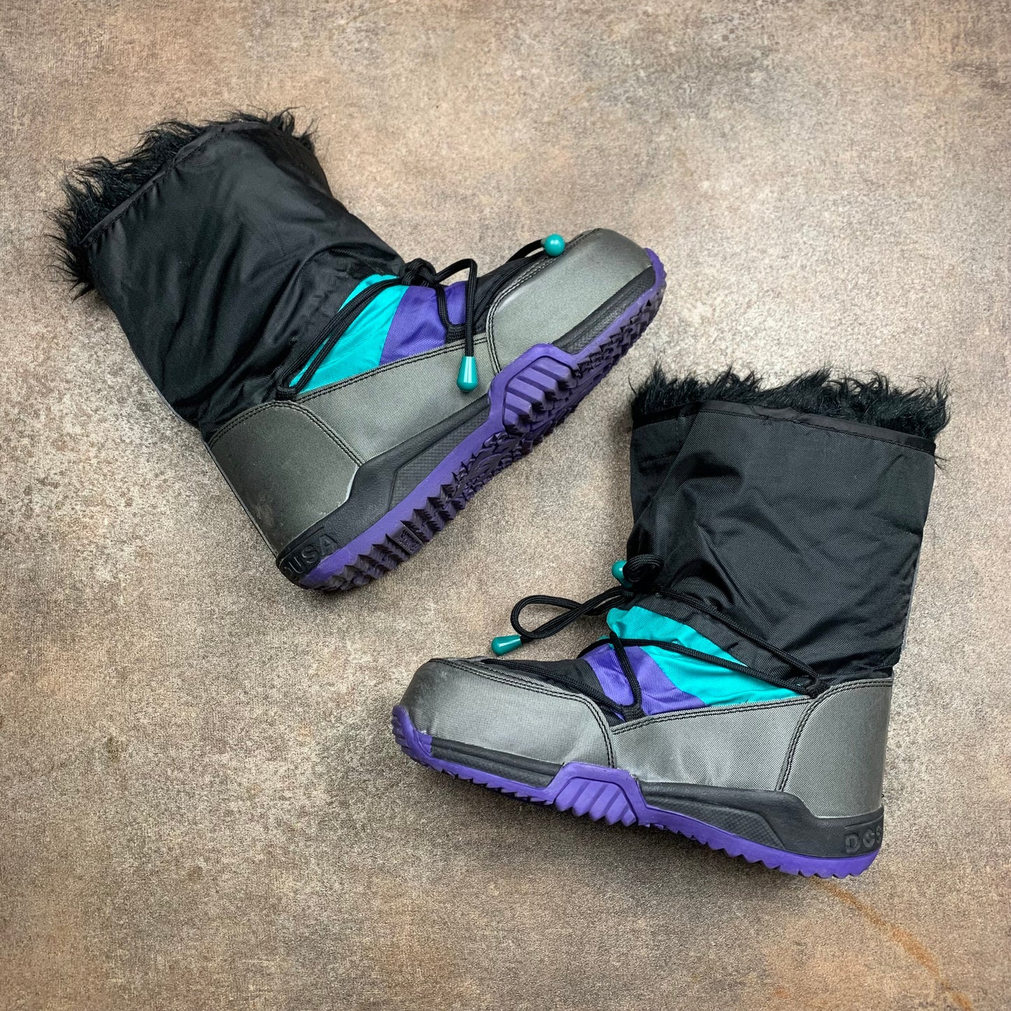 DC Shoes 00s fur lined snow boots