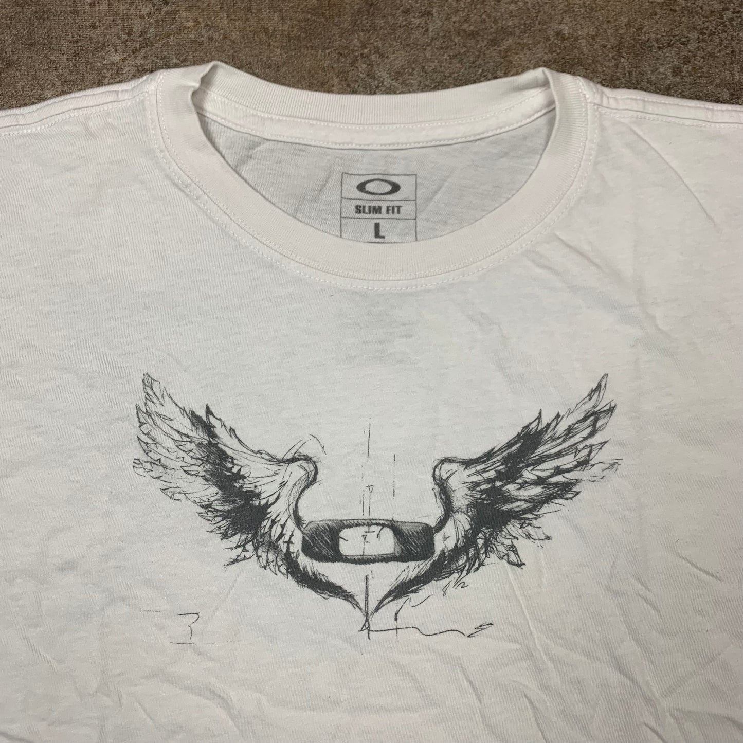 Oakley 00s Flying Tiger deadstock graphic tee (L)