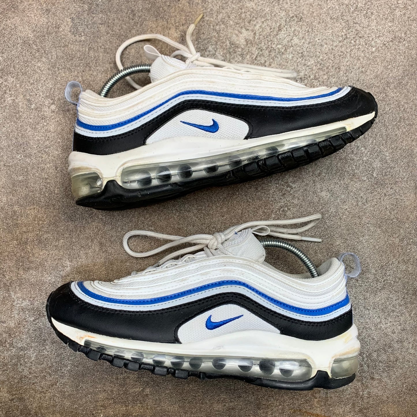 Nike Air Max 95 white blue black trainers