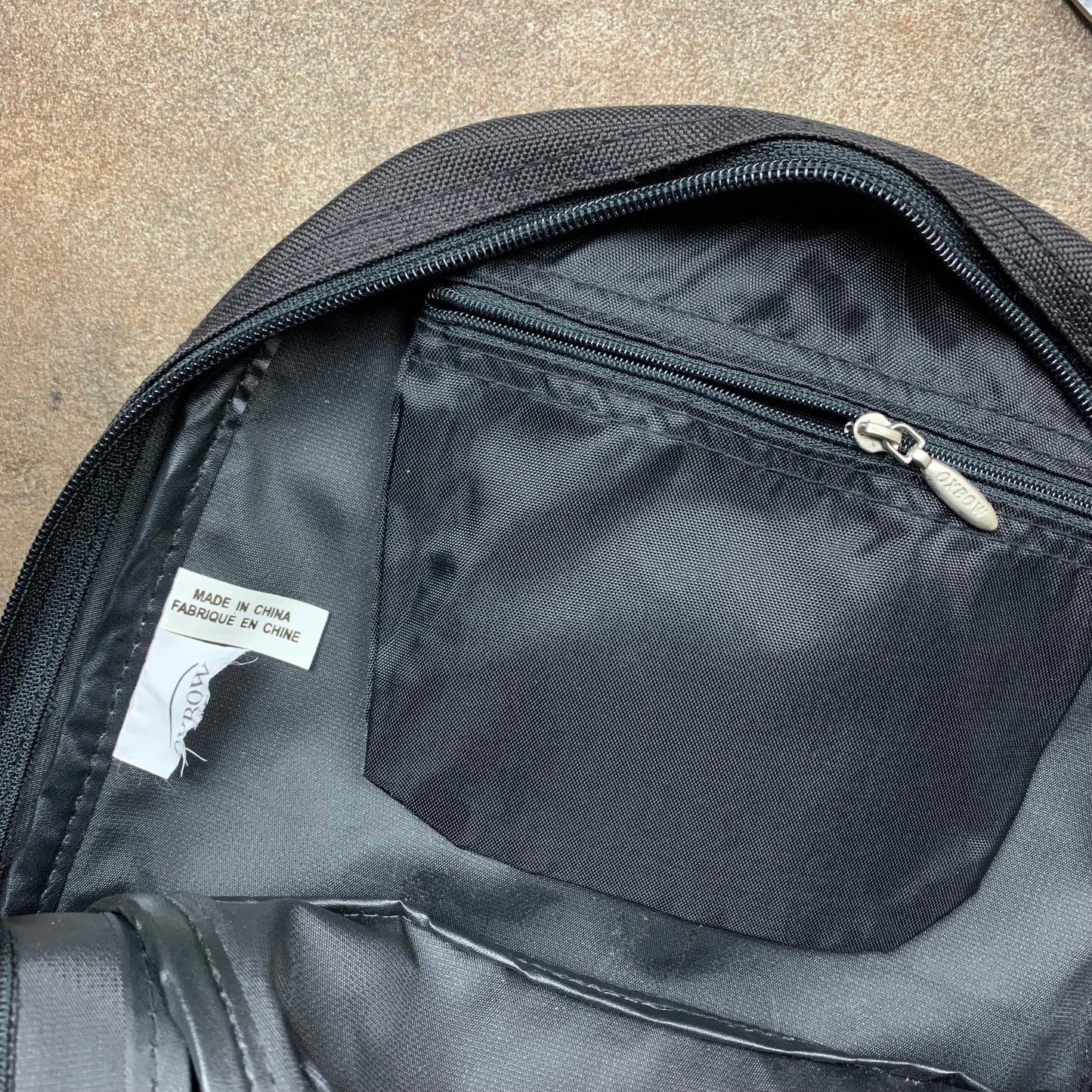 Oxbow 90s black mini backpack