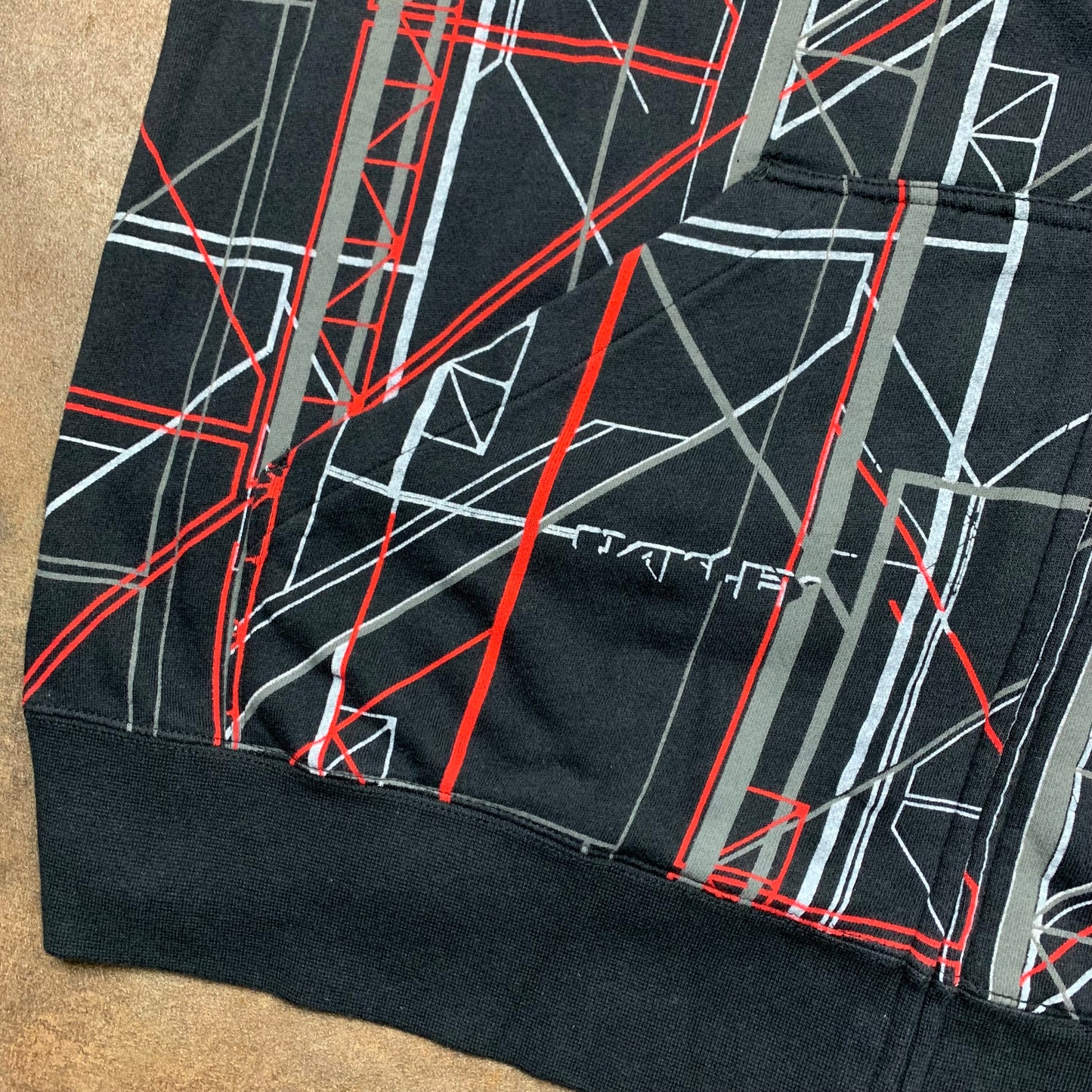 Oakley 00s deadstock graphic zip hoodie
