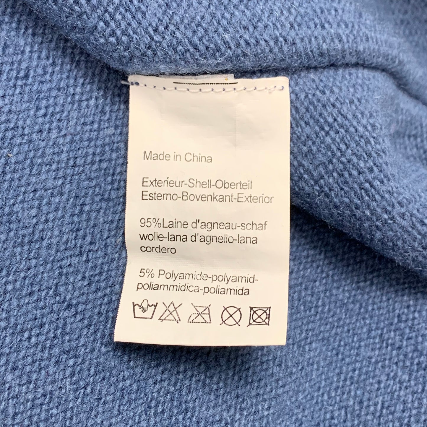 Rip Curl 00s graphic blue knit jumper