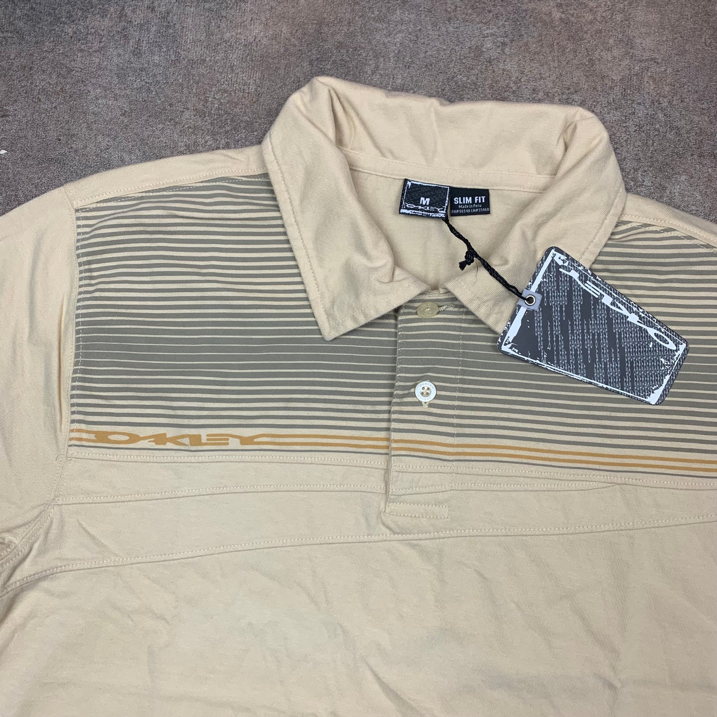 Oakley 00s deadstock graphic polo shirt