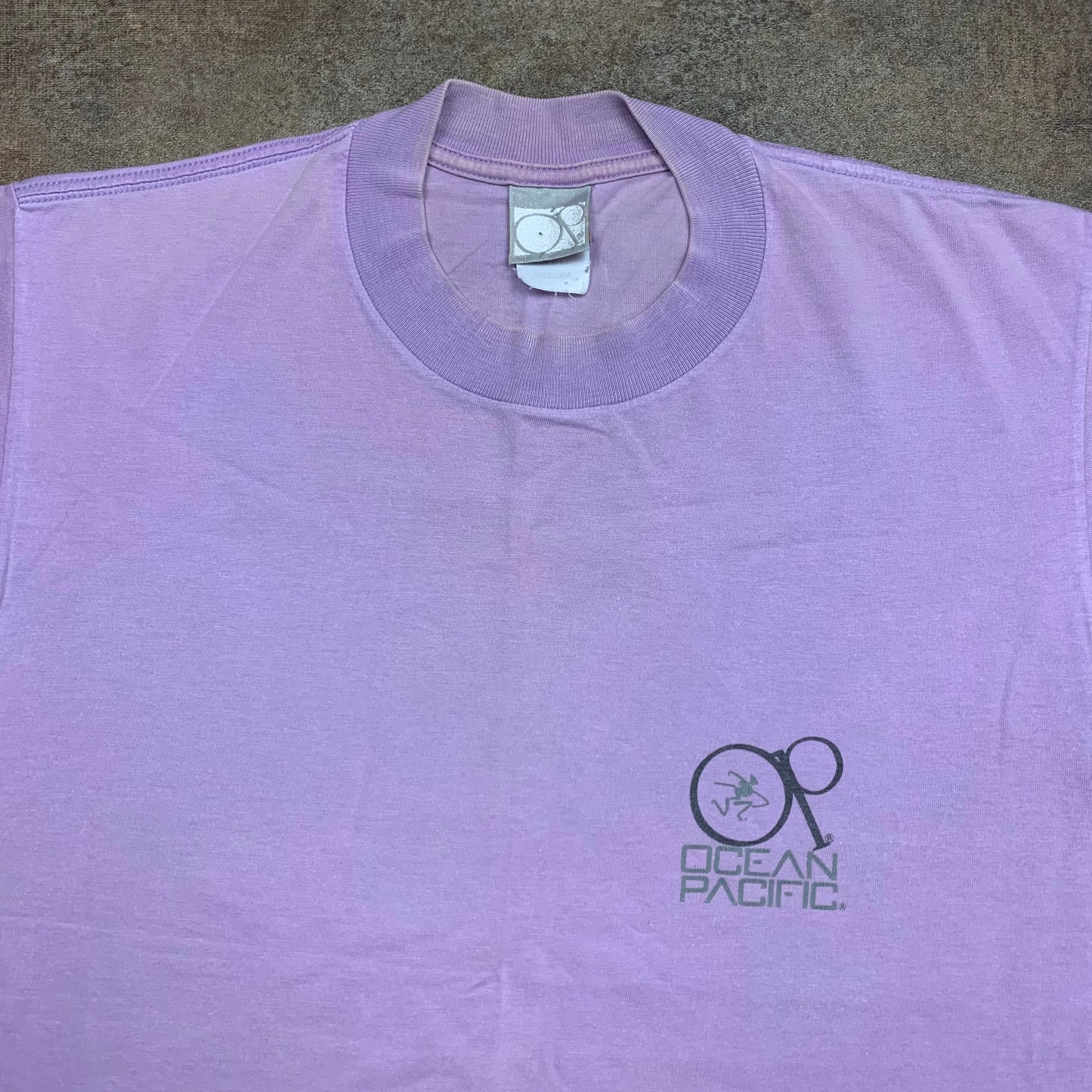 Ocean Pacific 90s lilac graphic tee