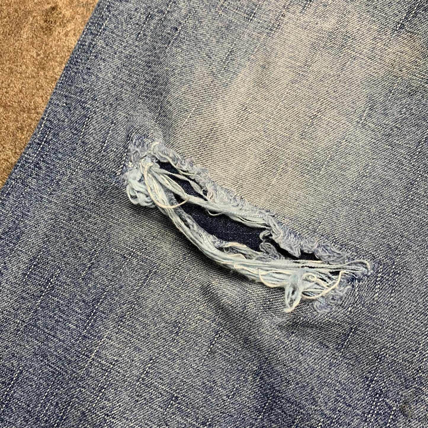 Paco 00s baggy graphic carpenter jeans