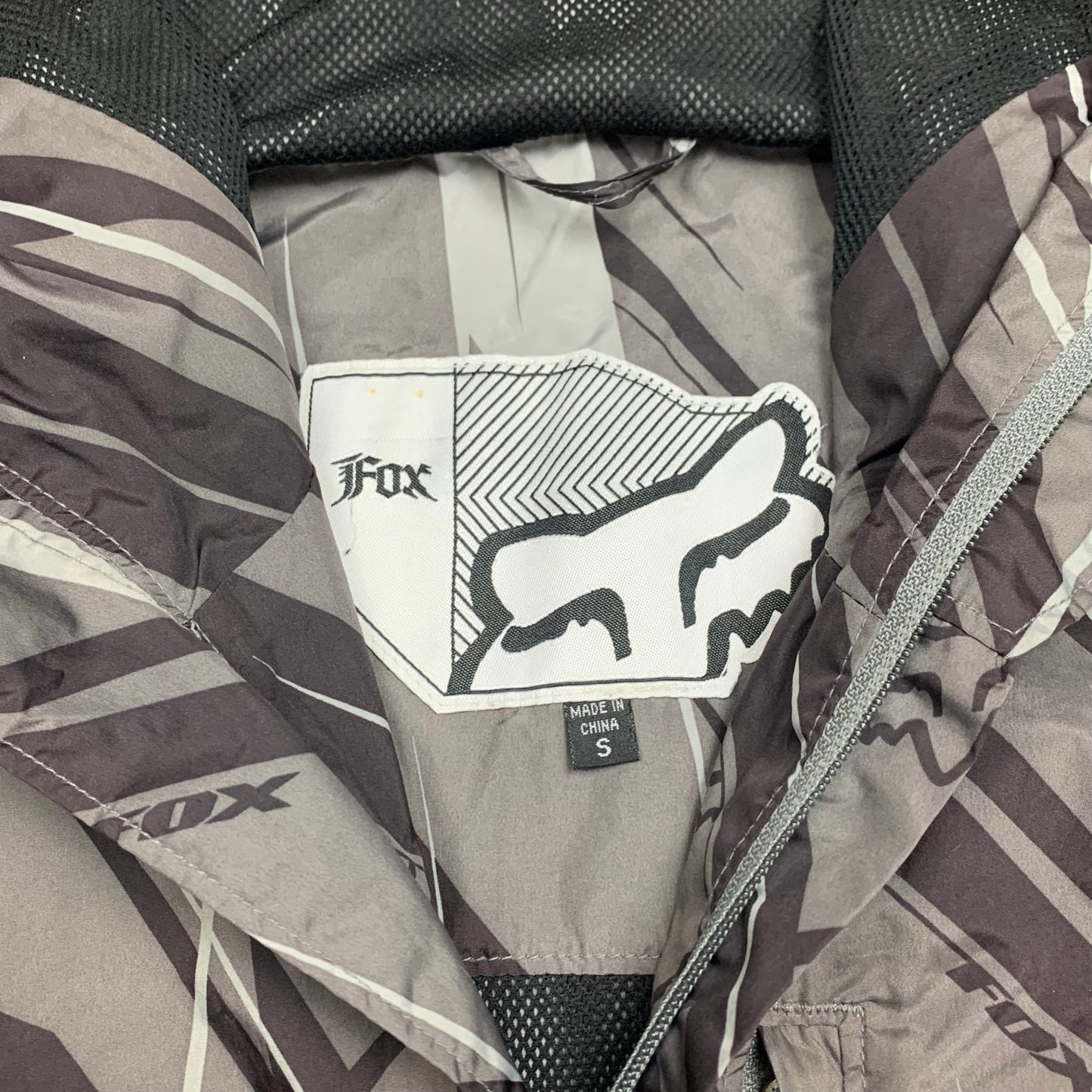 Fox Racing 00s graphic lined jacket