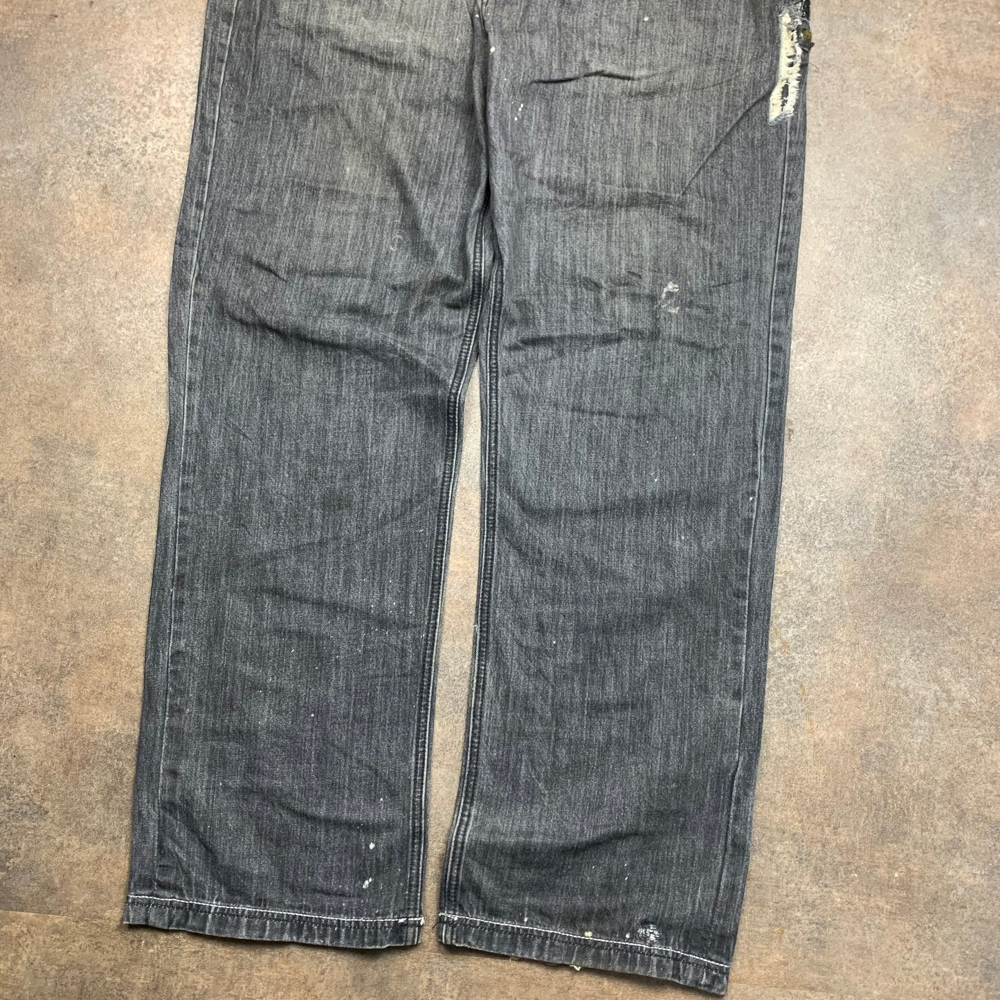 Crown Holder 00s graphic baggy grunge jeans