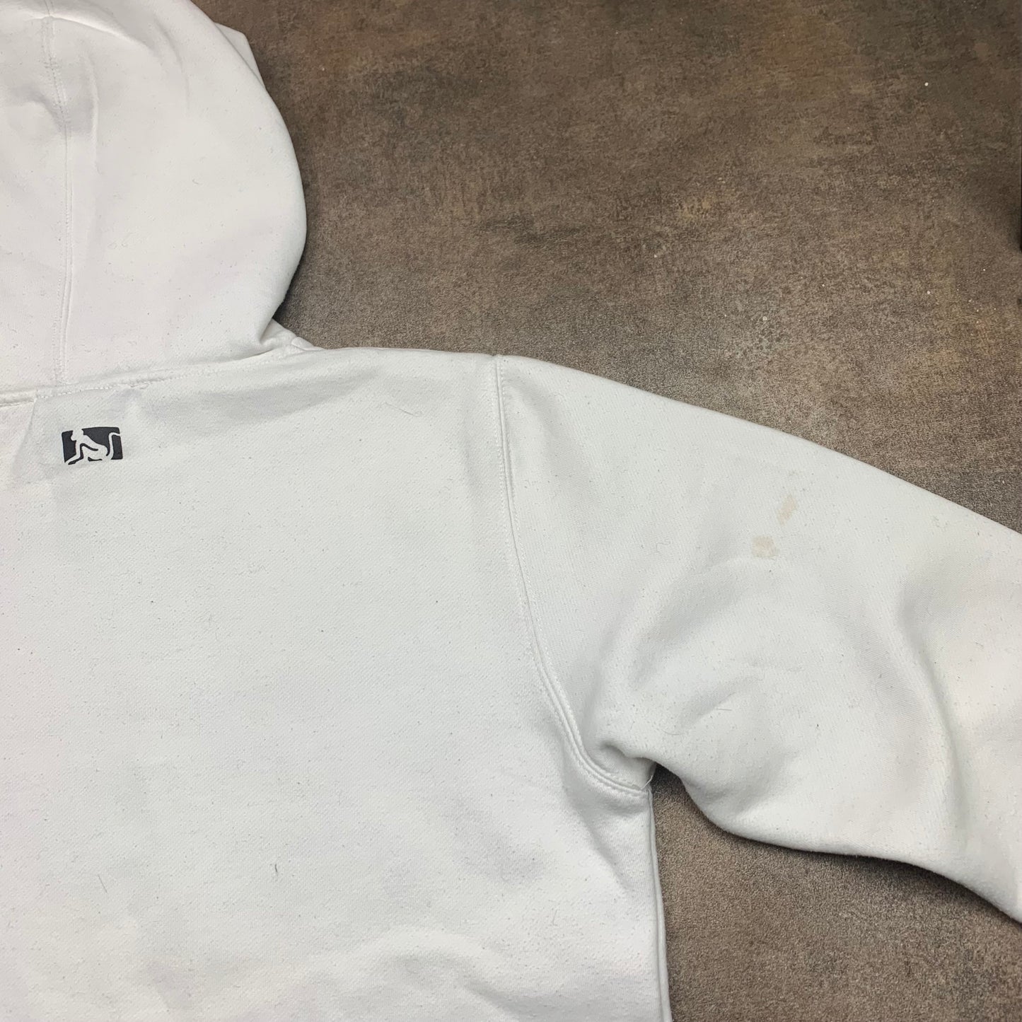 Drunknmunky 00s graphic boxy hoodie