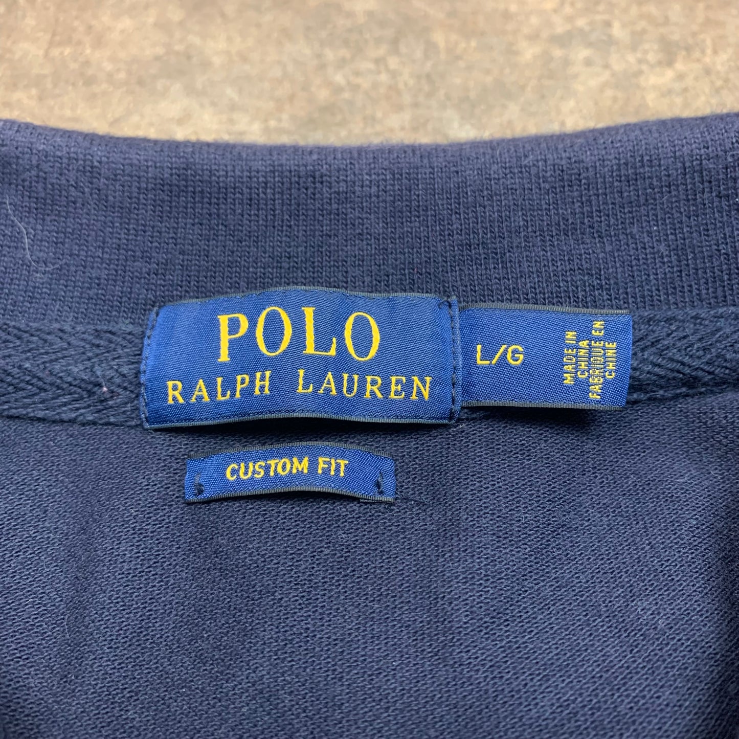 Polo Ralph Lauren USA navy polo shirt