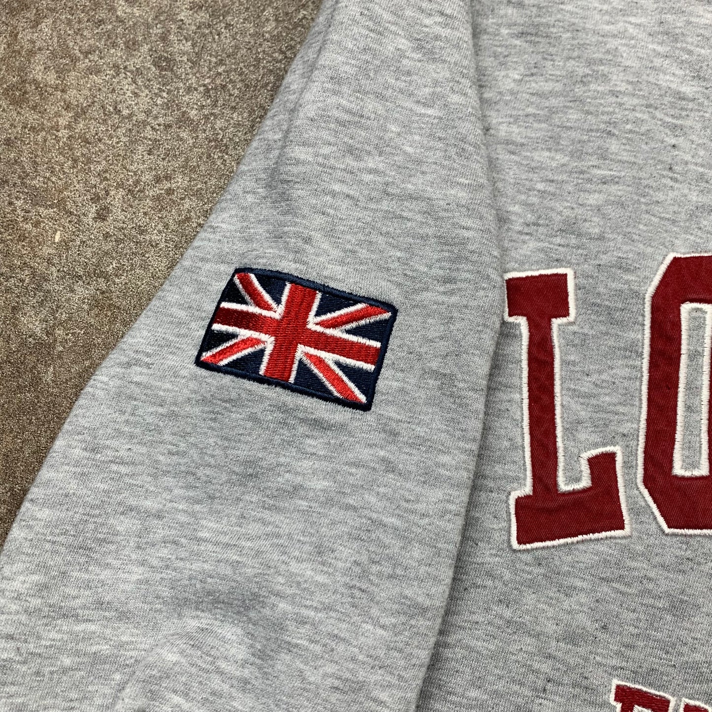 London UK 00s graphic hoodie