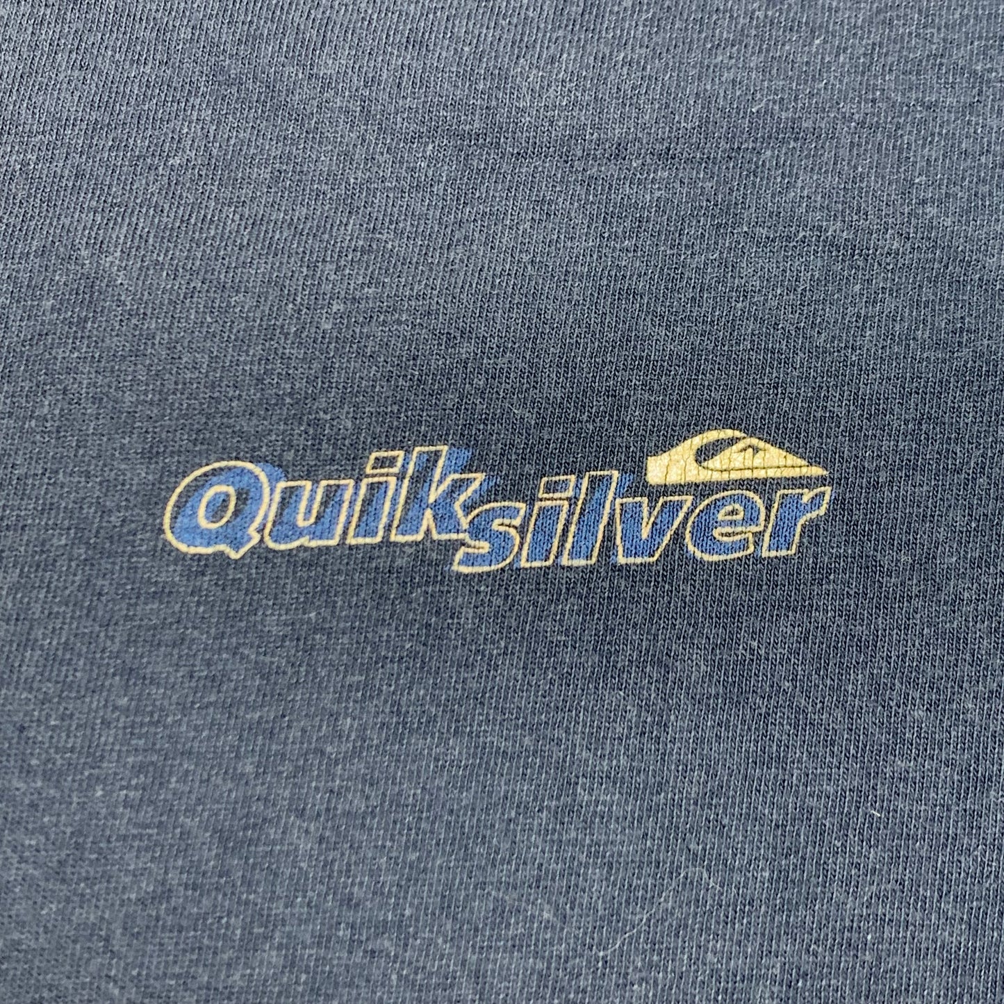 Quiksilver 90s navy surf graphic tee