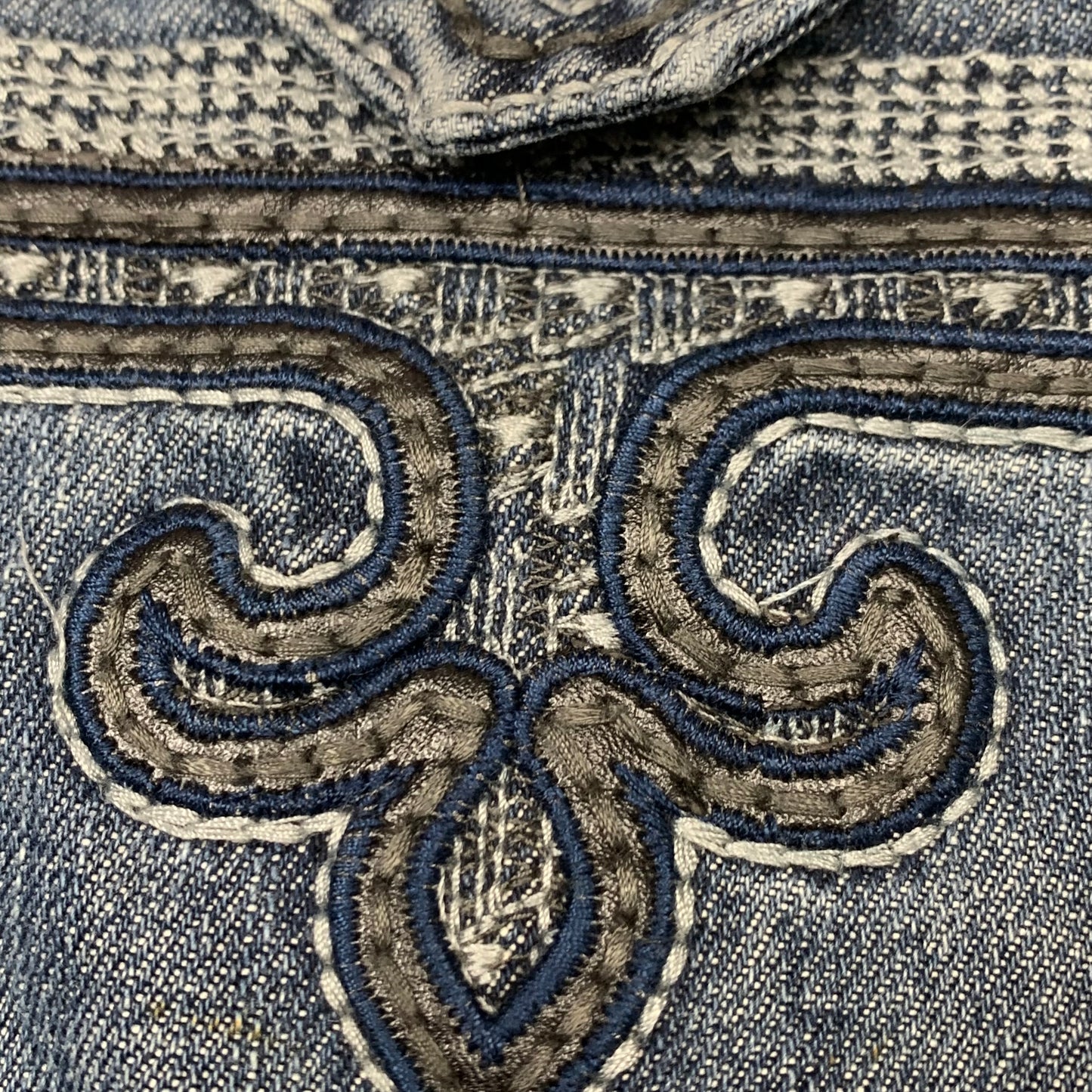 Xtreme Couture 00s baggy flared grunge jeans