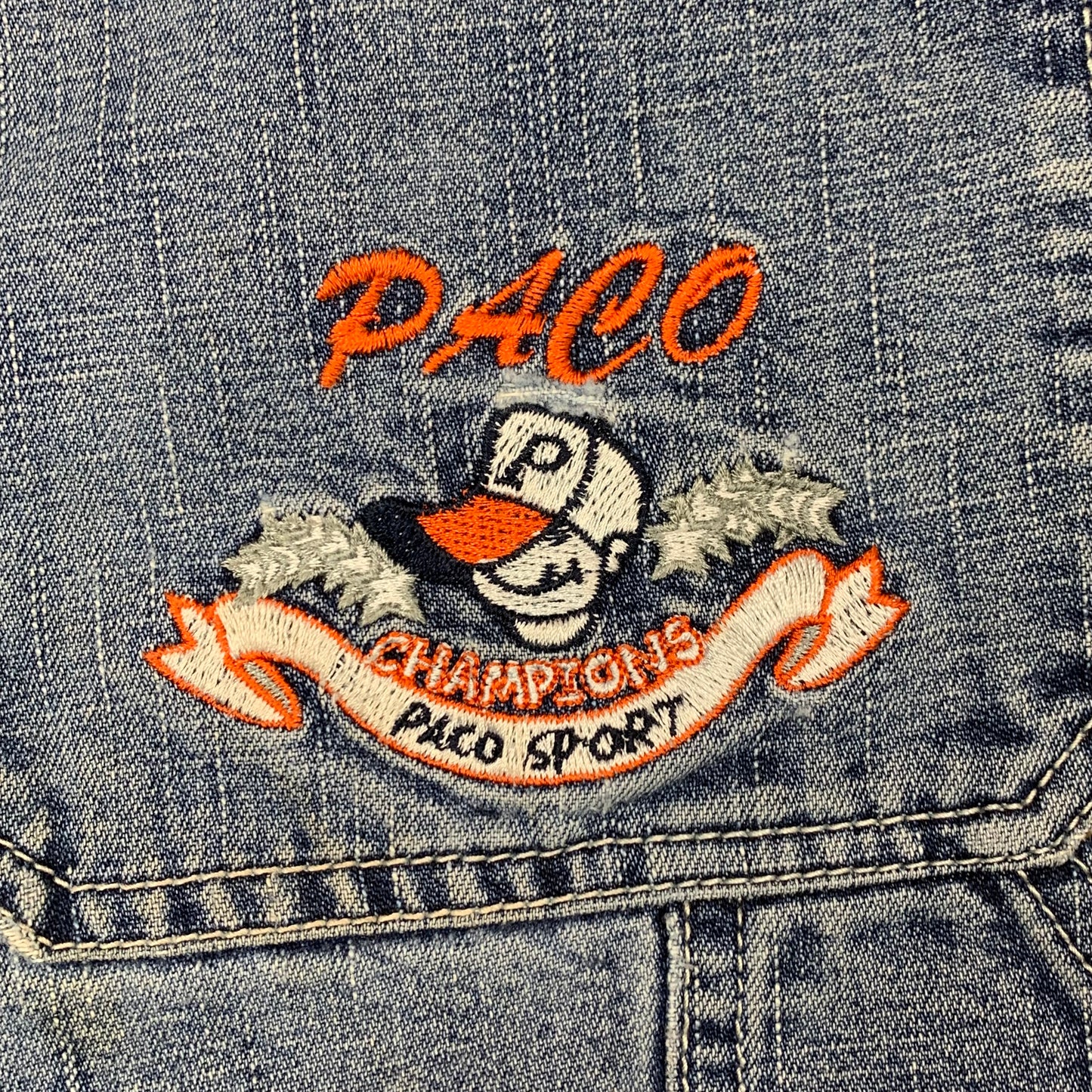 Paco 00s baggy graphic carpenter jeans