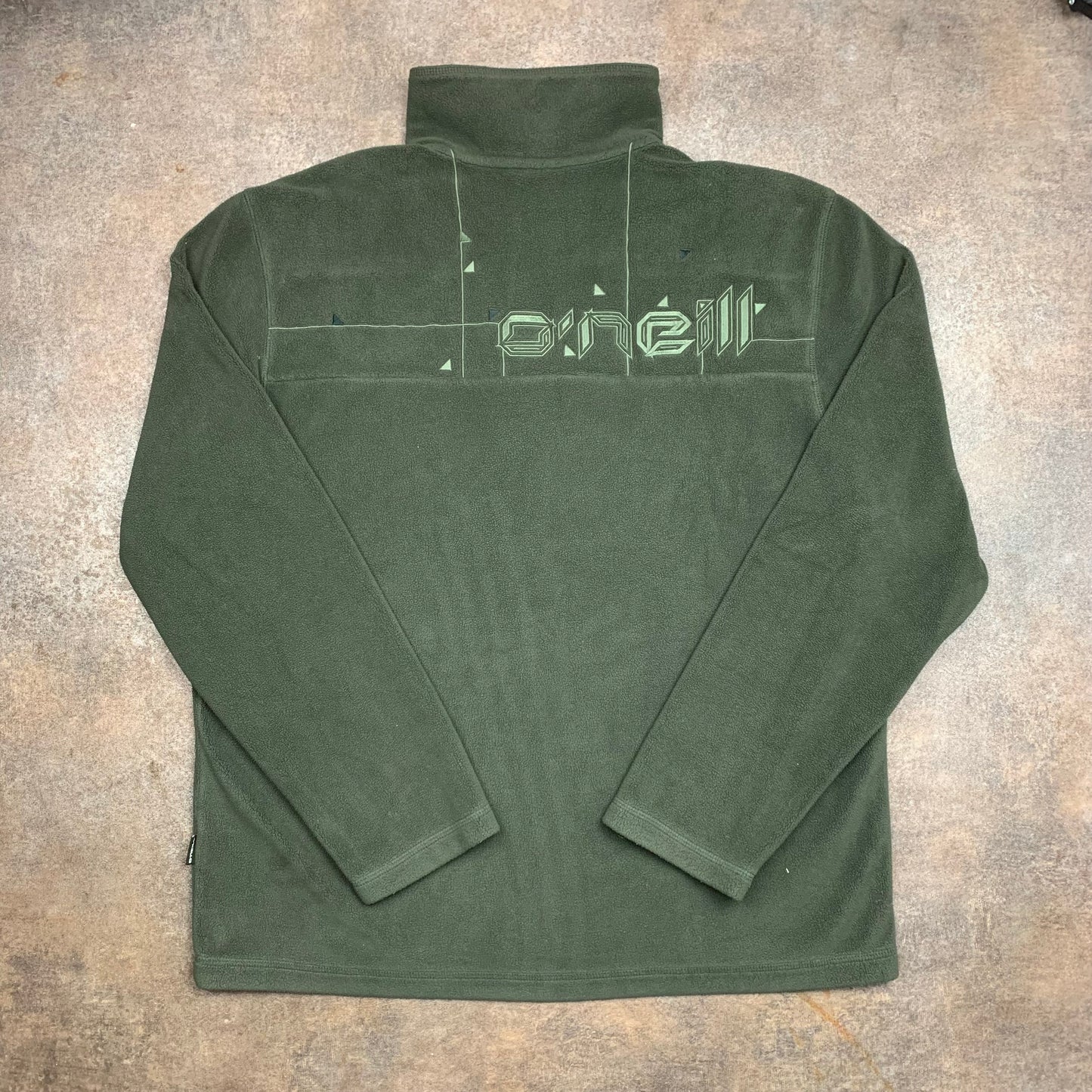 O'Neill 00s embroidered quarter zip fleece