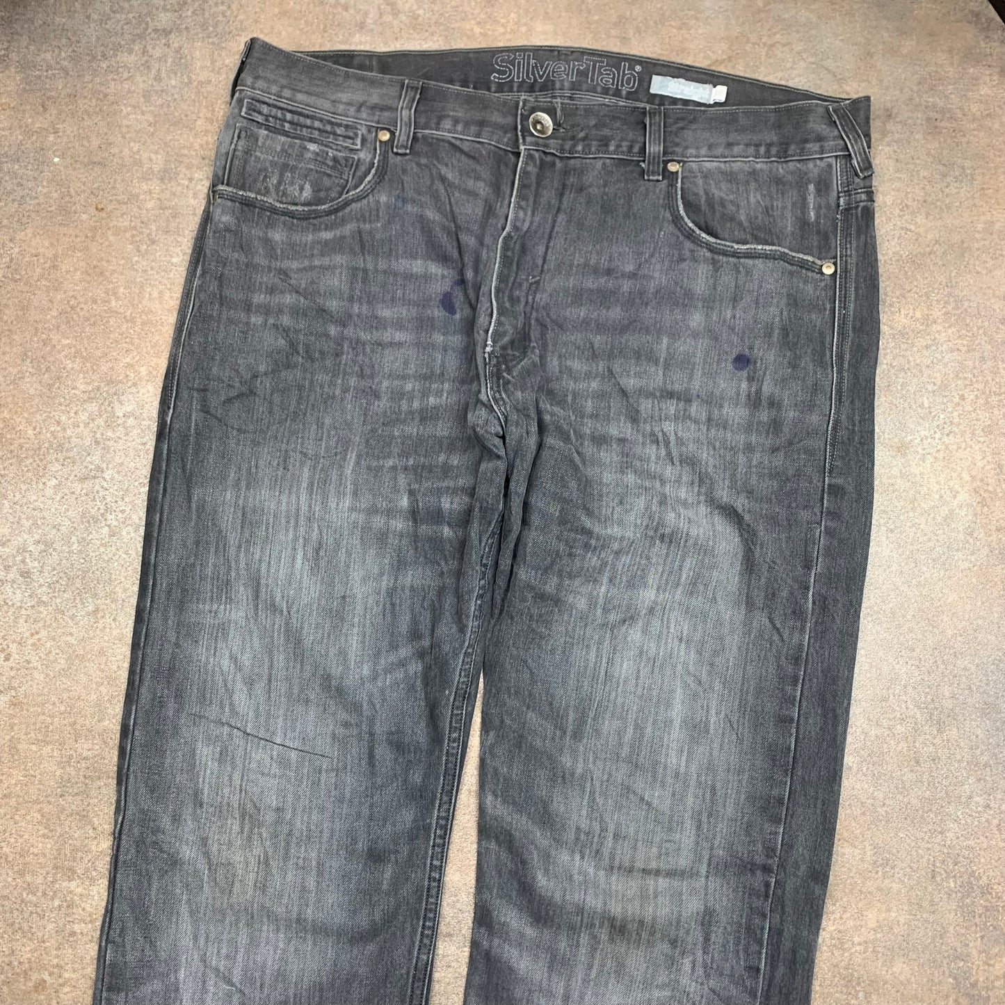 Levi's Silvertab 00s black grey baggy jeans
