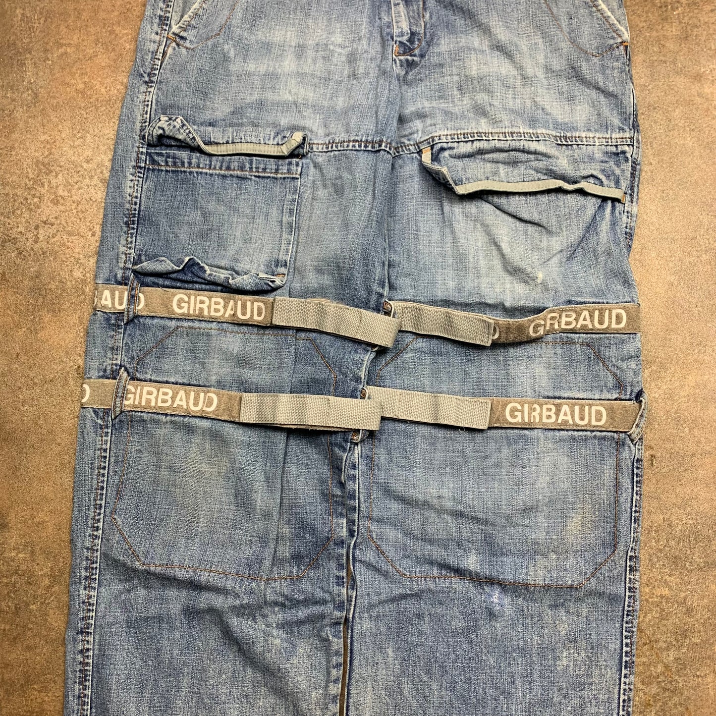 Marithé + François Girbaud 00s blue baggy jeans