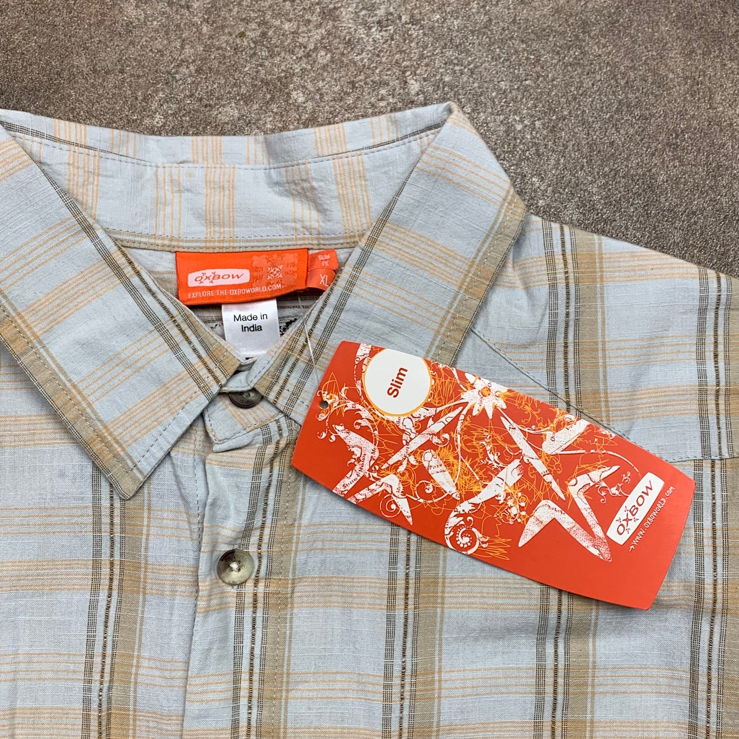 Oxbow 00s deadstock graphic button shirt