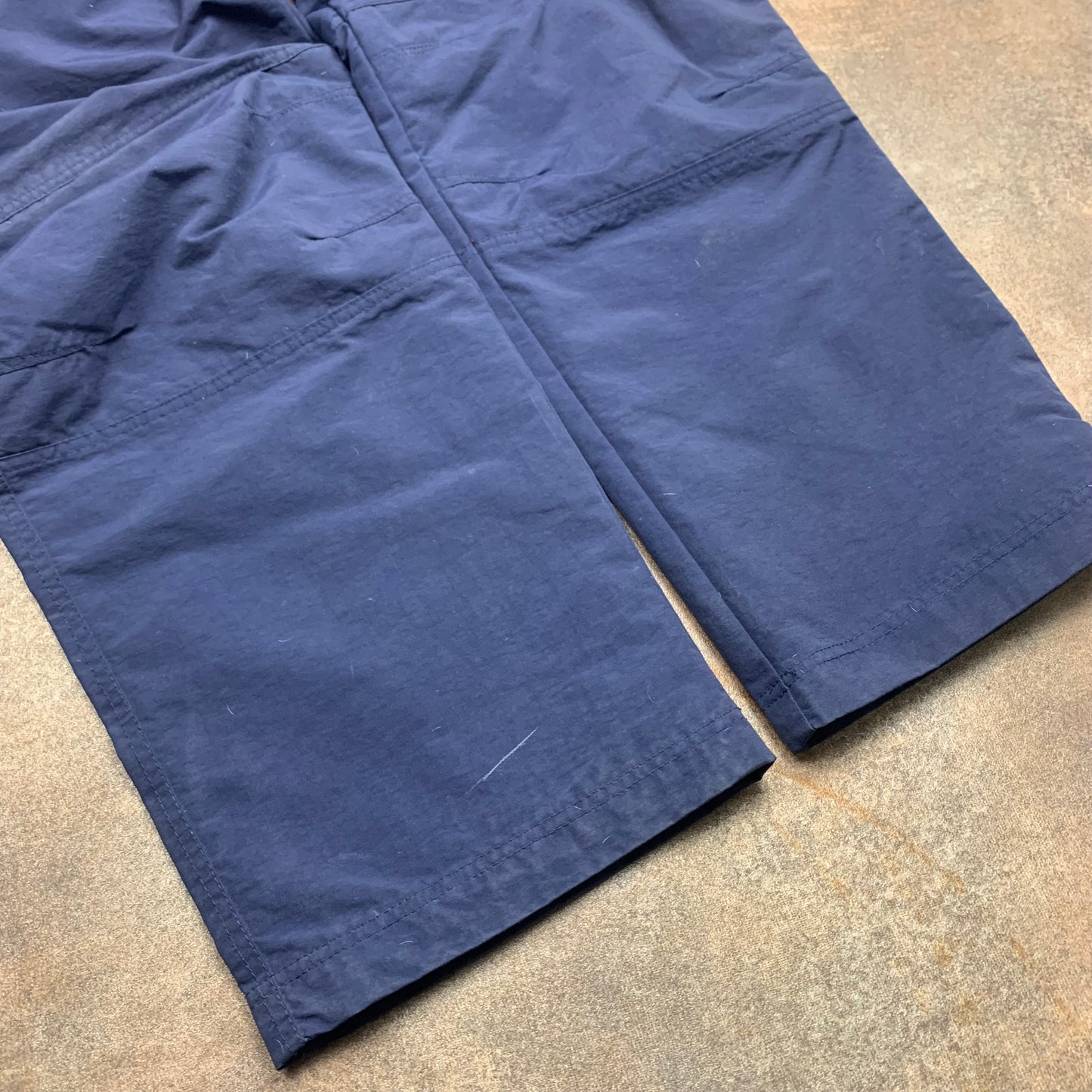 Ocean Pacific 90s navy baggy salopettes