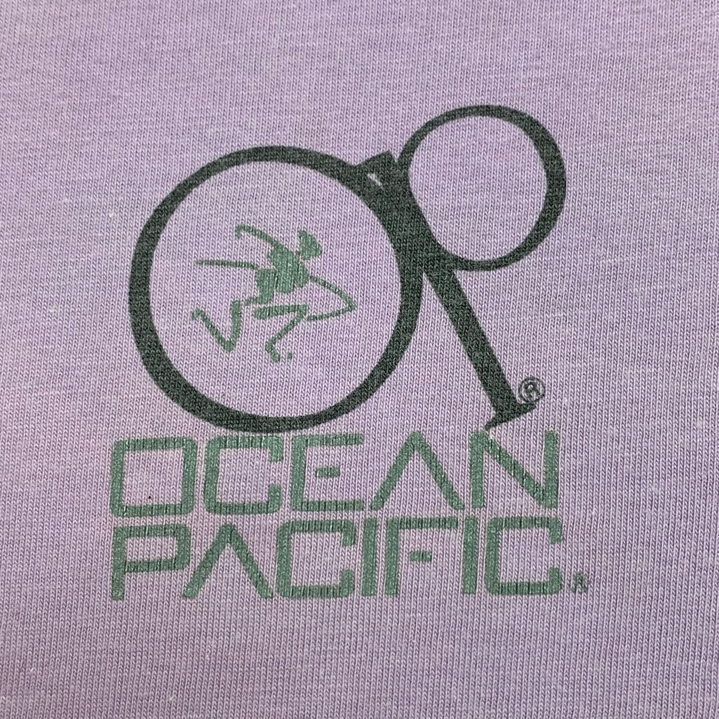 Ocean Pacific 90s lilac graphic tee