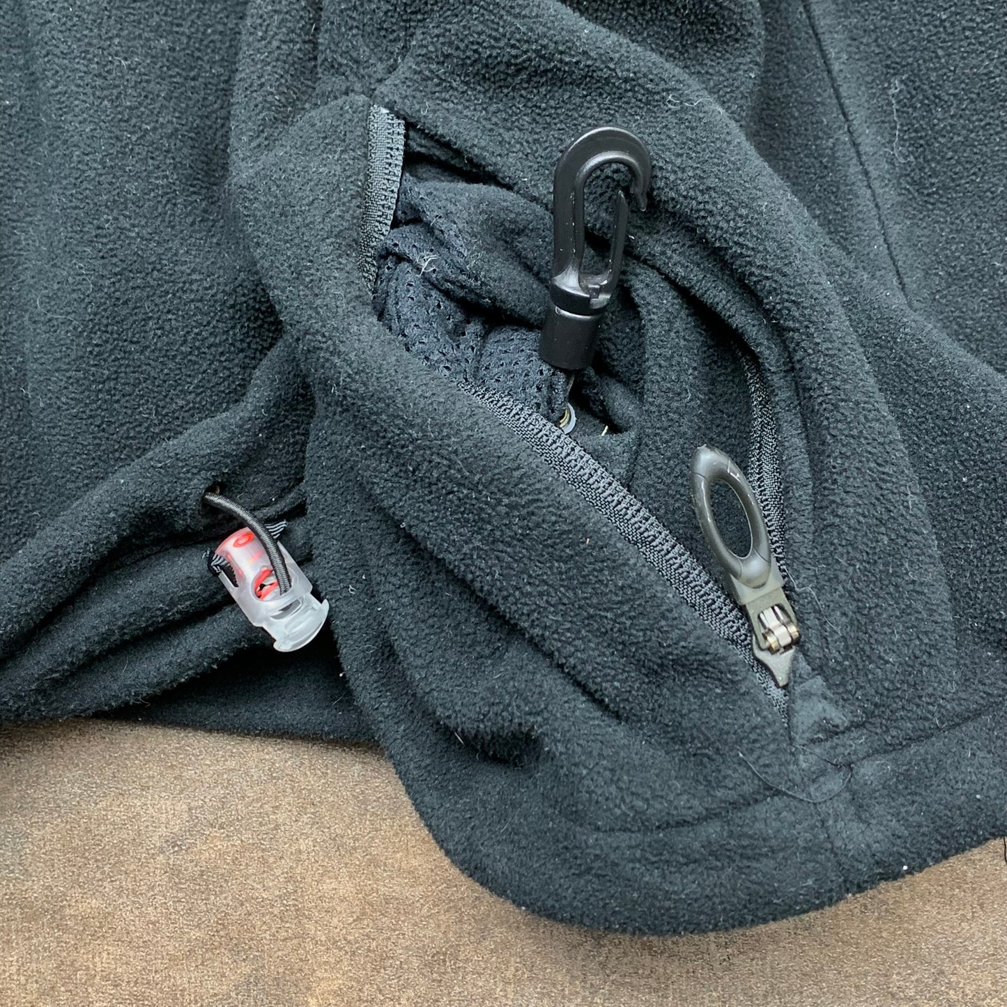 Oakley 00s black quarter zip fleece