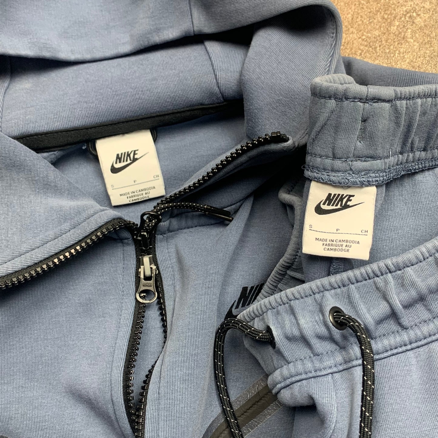 Nike blue Tech Fleece set