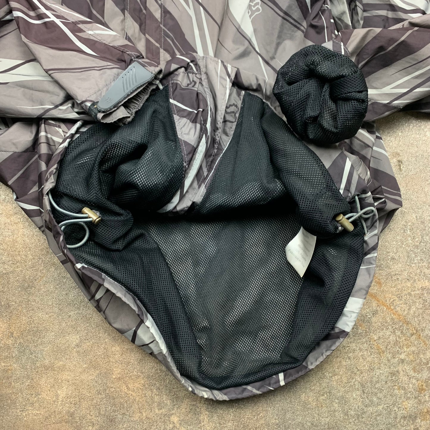 Fox Racing 00s graphic lined jacket